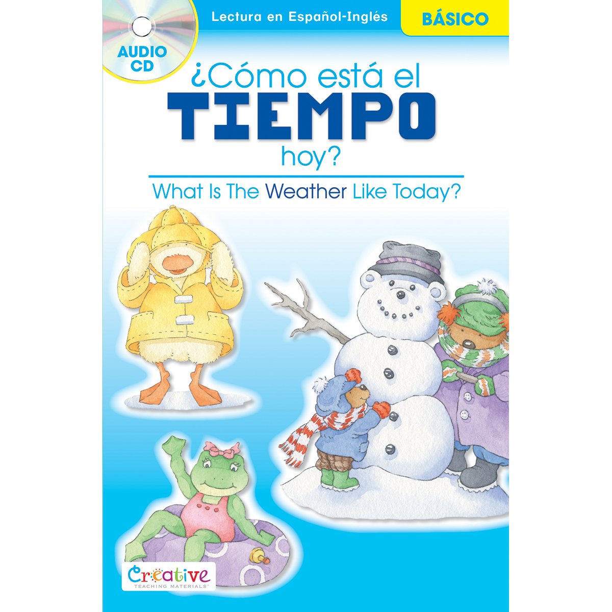 Pbs Publishing Creative Teaching Materials Spanish-English Book with CD-What is The Weather