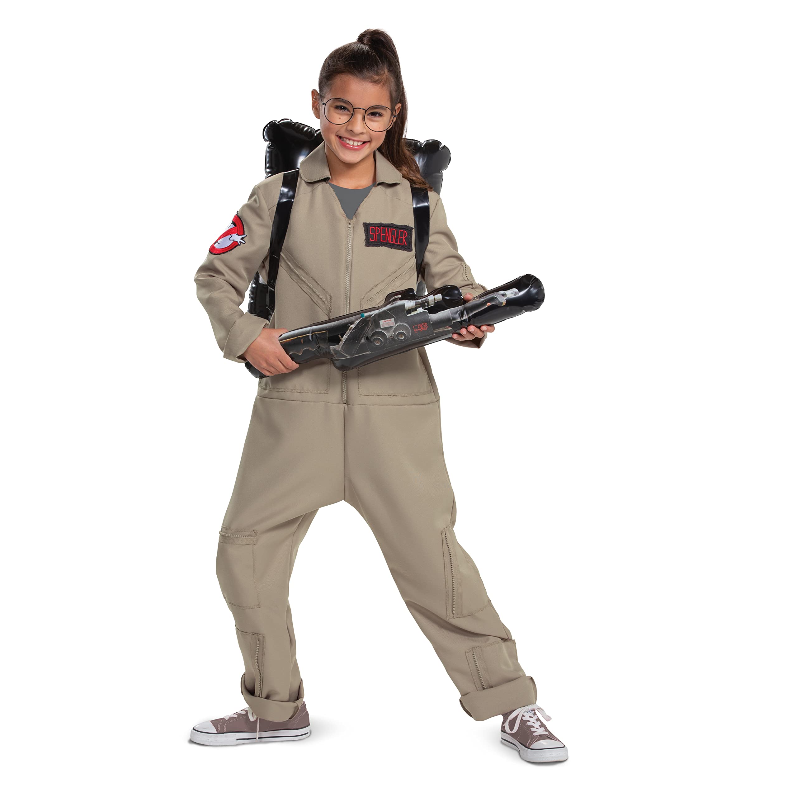 Disguise unisex-child Ghostbusters Costumes for Kids, Deluxe Official Ghostbusters Afterlife Movie Costume Jumpsuit Costume (pack of 1)