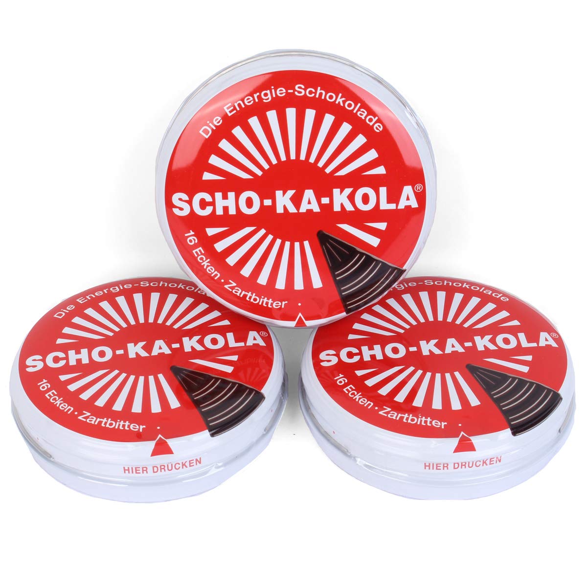 Scho-Ka-Kola German Caffeine Chocolate - Set of 3