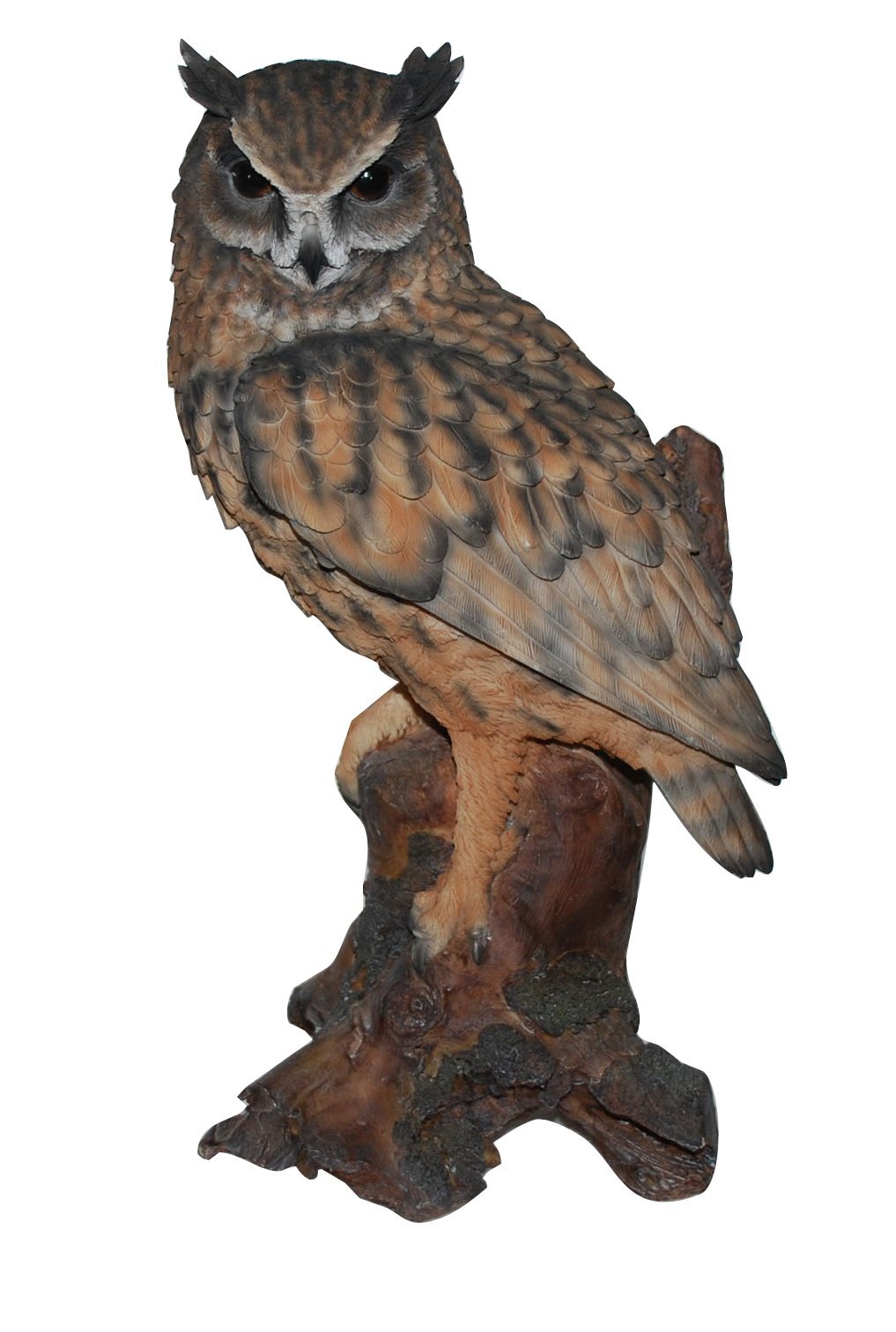 Real Life Large Long Eared Owl Garden Ornament (SizeB)