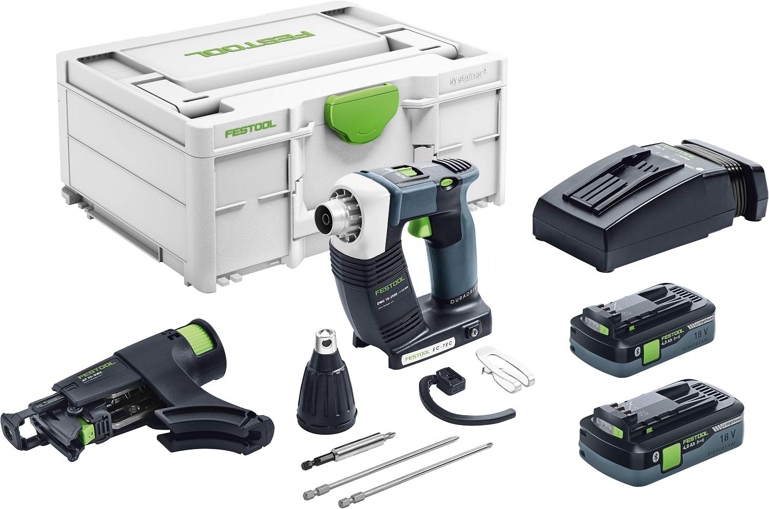 FestoolCordless Construction Screwdriver Dwc 18-2500 HPC 4,0 I-Plus Duradrive