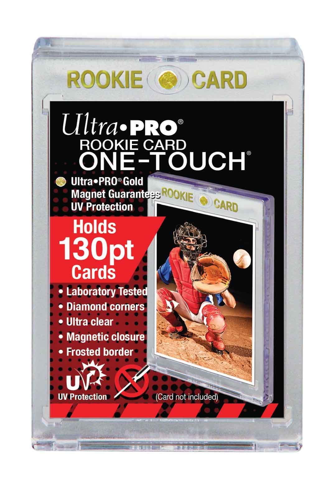 Ultra Pro Rookie Card One-Touch UV Magnetic 130pt Card Holder