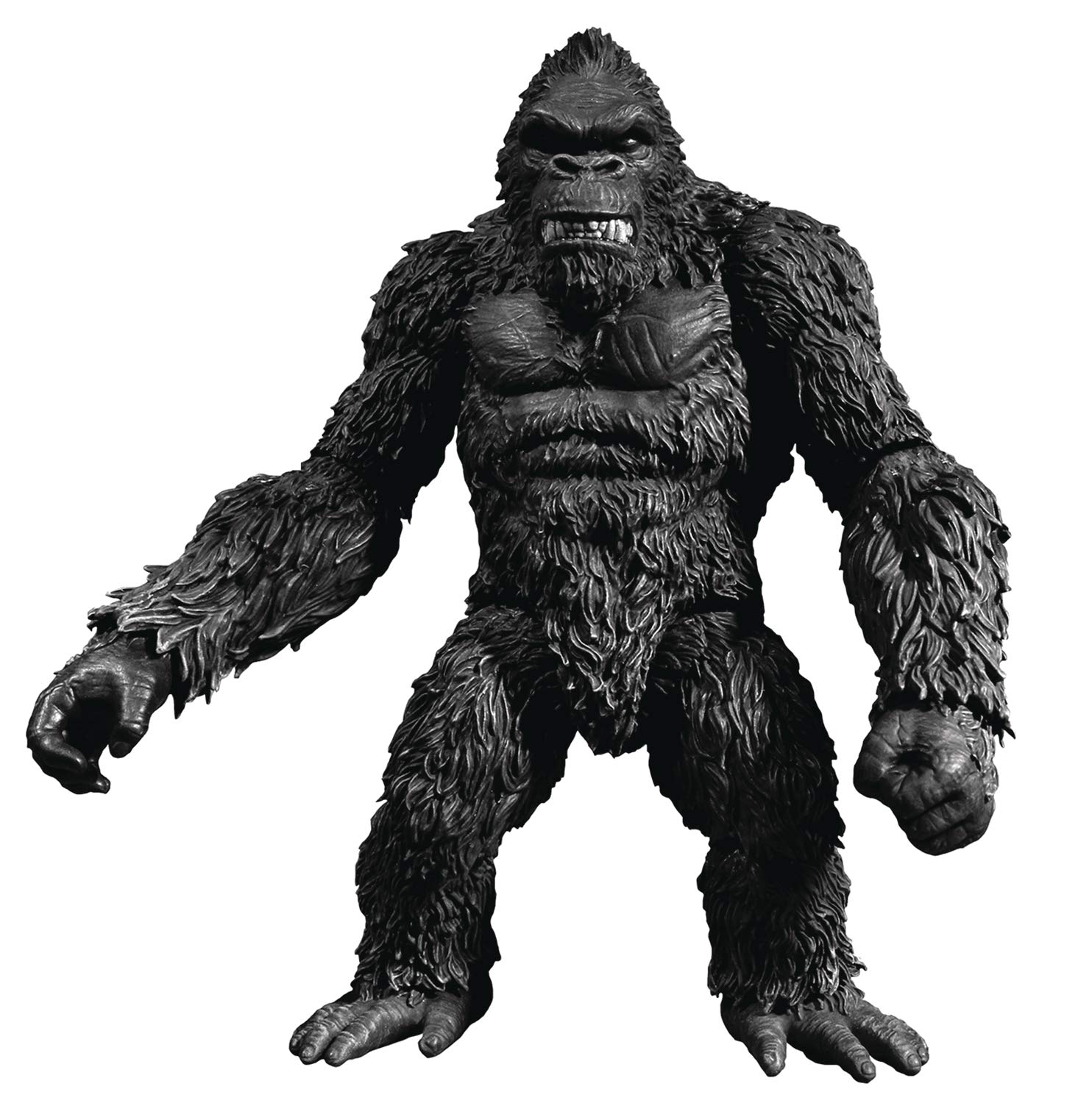 Diamond Comic Distributors Mezco Toys King Kong Of Skull Island Black & White Version 7" Action Figure