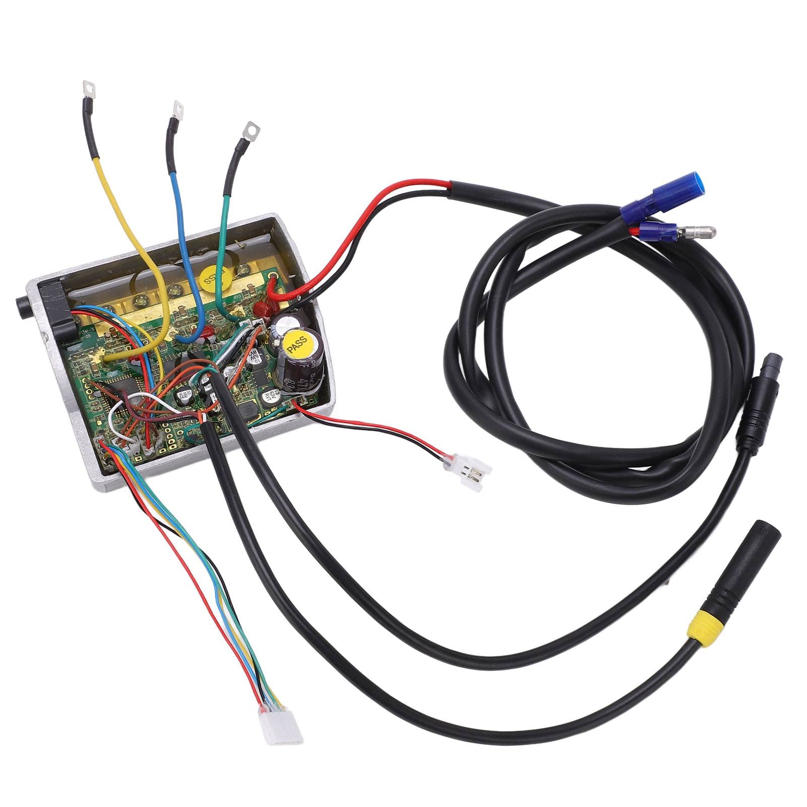 Integrated e-bike controller replaces 6-pin e-bike mid-motor controller