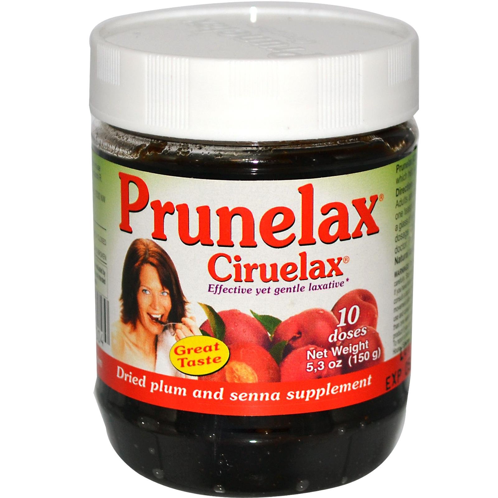 Prunelax Ciruelax Natural Laxative Senna & Dried Plum Supplement 5.30 oz