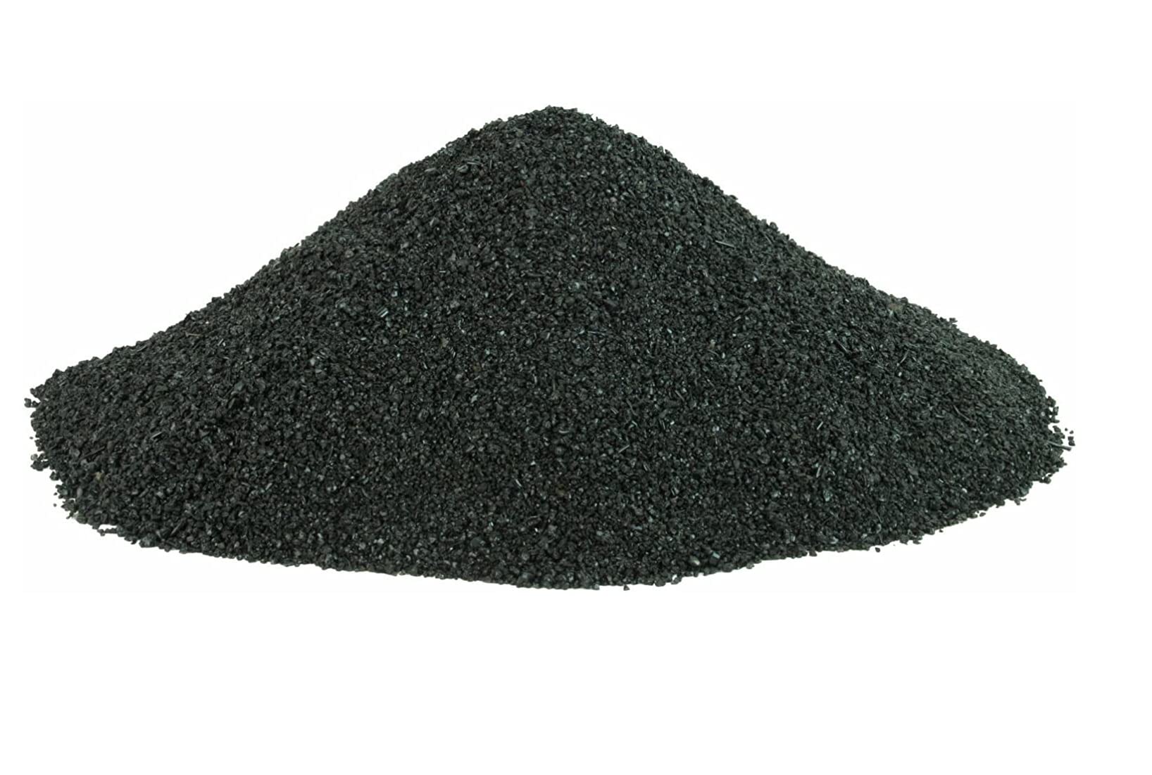 Vsell24™ Super Naturals Black Sand Aquarium Substrate For Fish Tank Black Plant Soil For Pot Decorations 2-4mm 2Kg