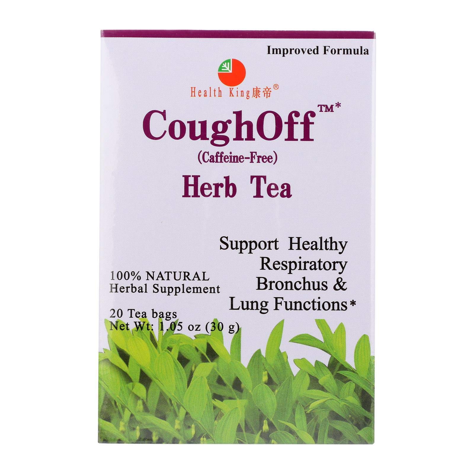 Health KingCough-Off Herb Tea - 20 Tea Bags