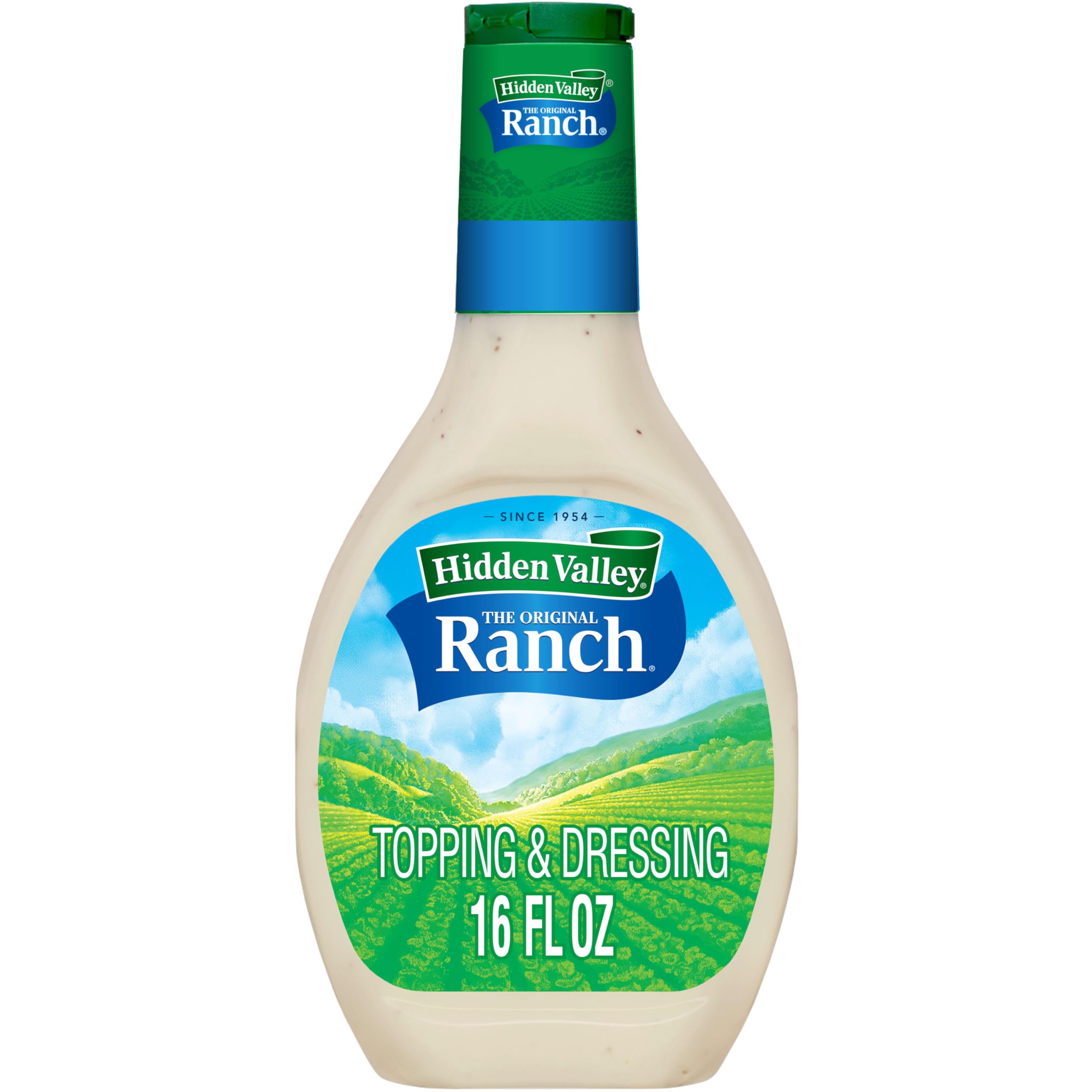 Hidden Valley Original Ranch Salad Dressing & Topping, Gluten Free - 16 Ounce Bottle (Package May Vary)