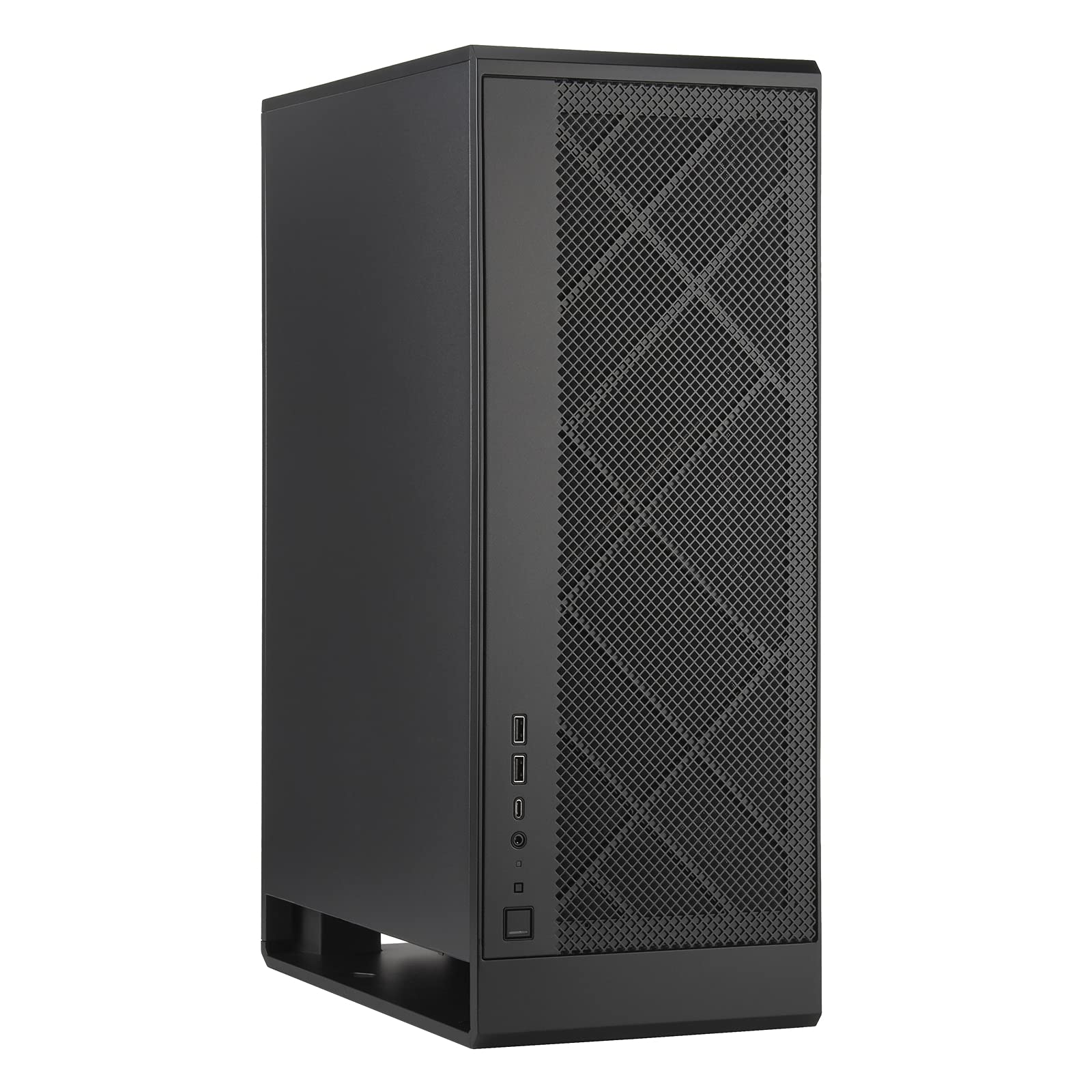 SilverStone Technology ALTA G1M, Black, Micro-ATX tower with stack effect design, 180mm x 1 Air Penetrator fan included, SST-ALG1MB