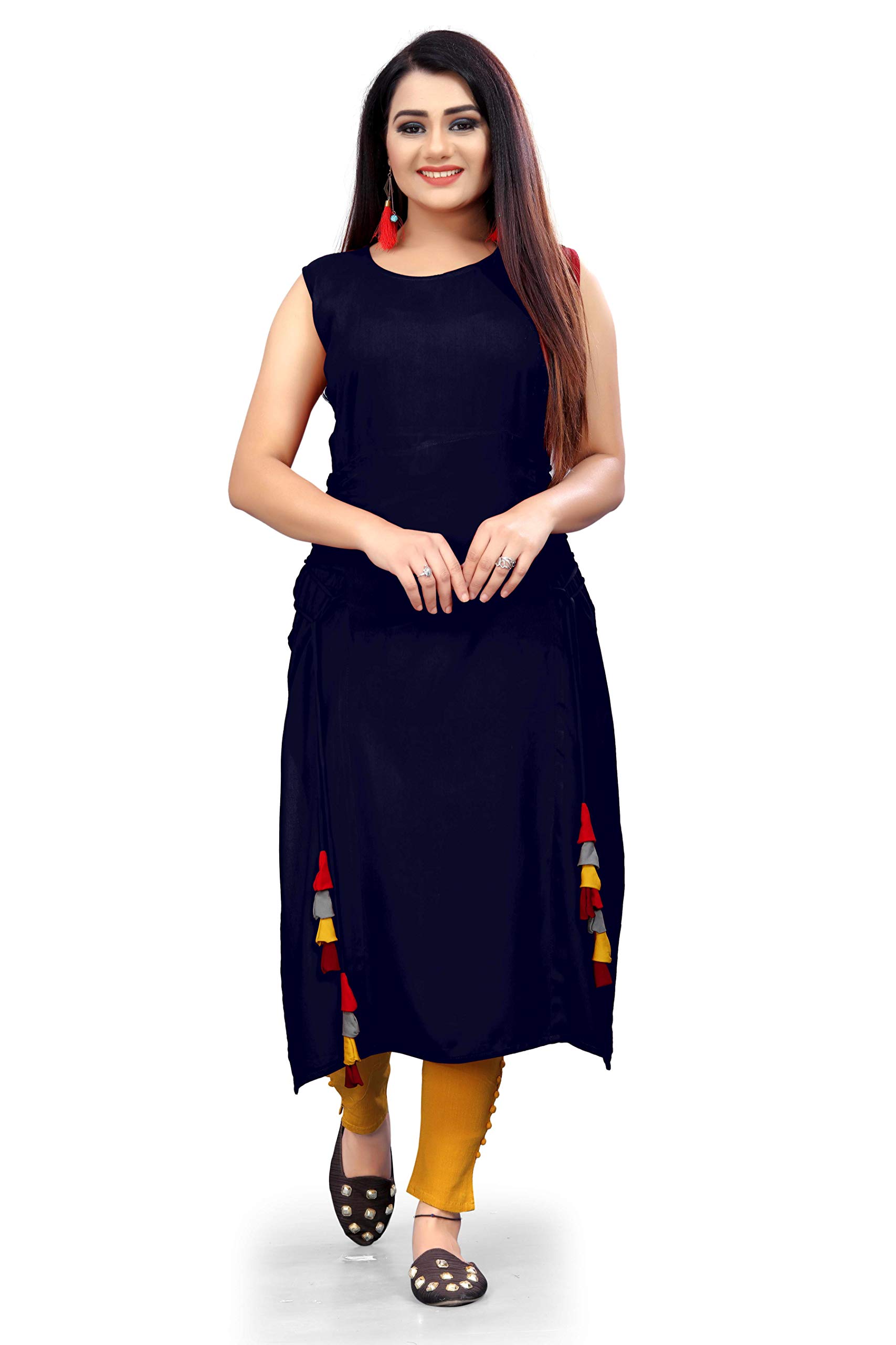 Aarohi FashionA-line Crepe Stitched