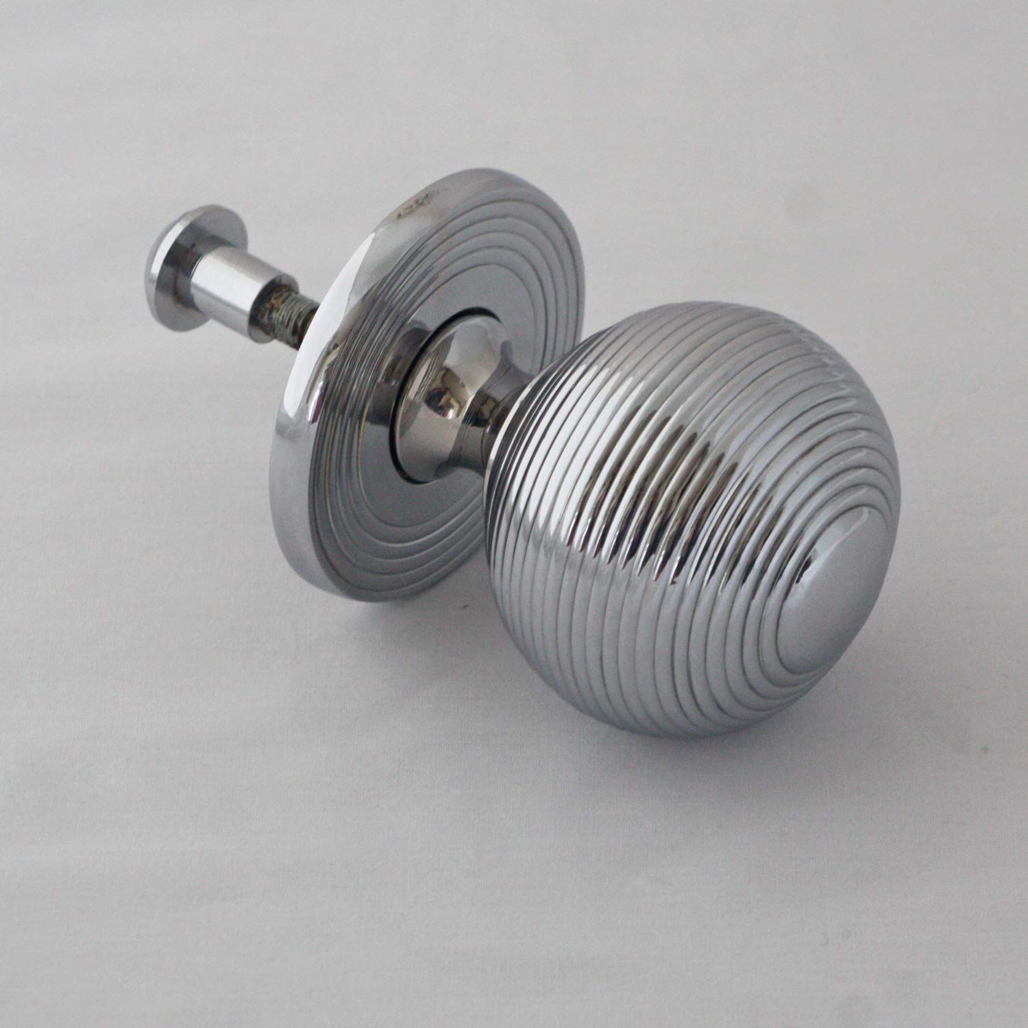 Chrome Beehive Front Door Pull