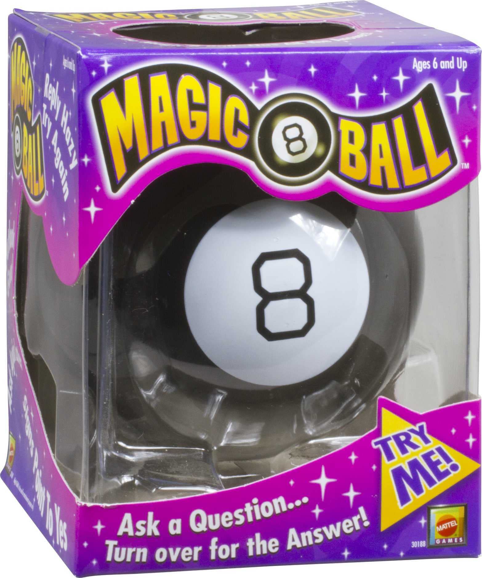 Mattel Games Magic 8 Ball Game, Black