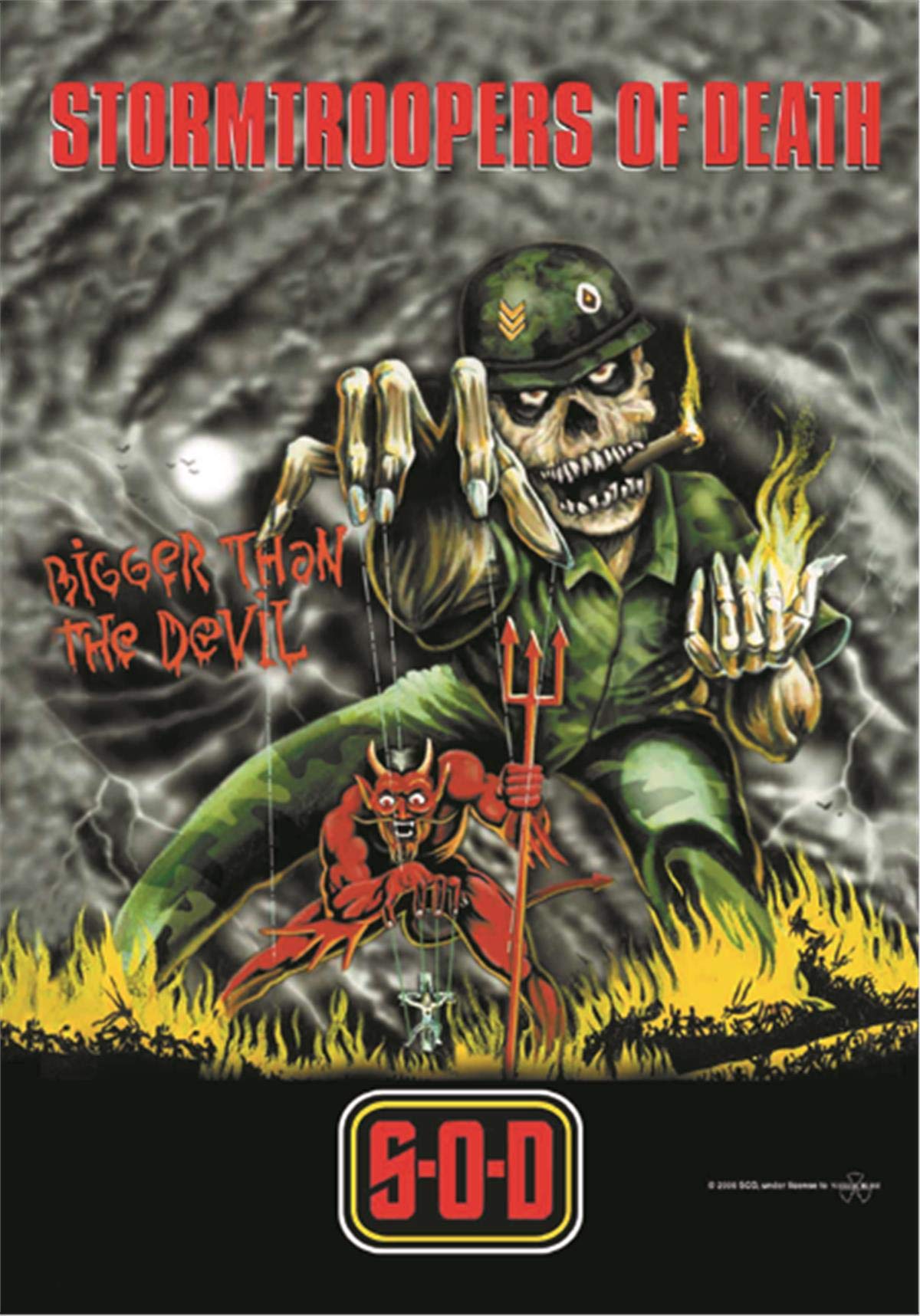 S.O.D. – Stormtroopers of Death Flag Bigger Than The Devil