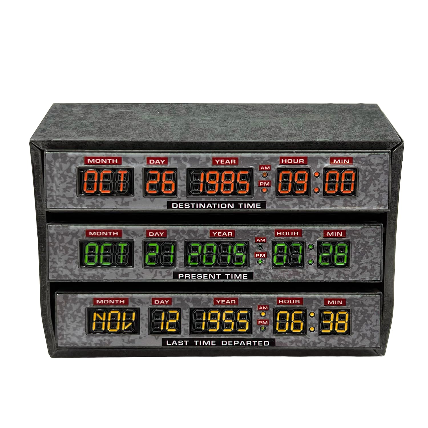 Factory EntertainmentBack to The Future Time Circuits Scaled Prop Replica