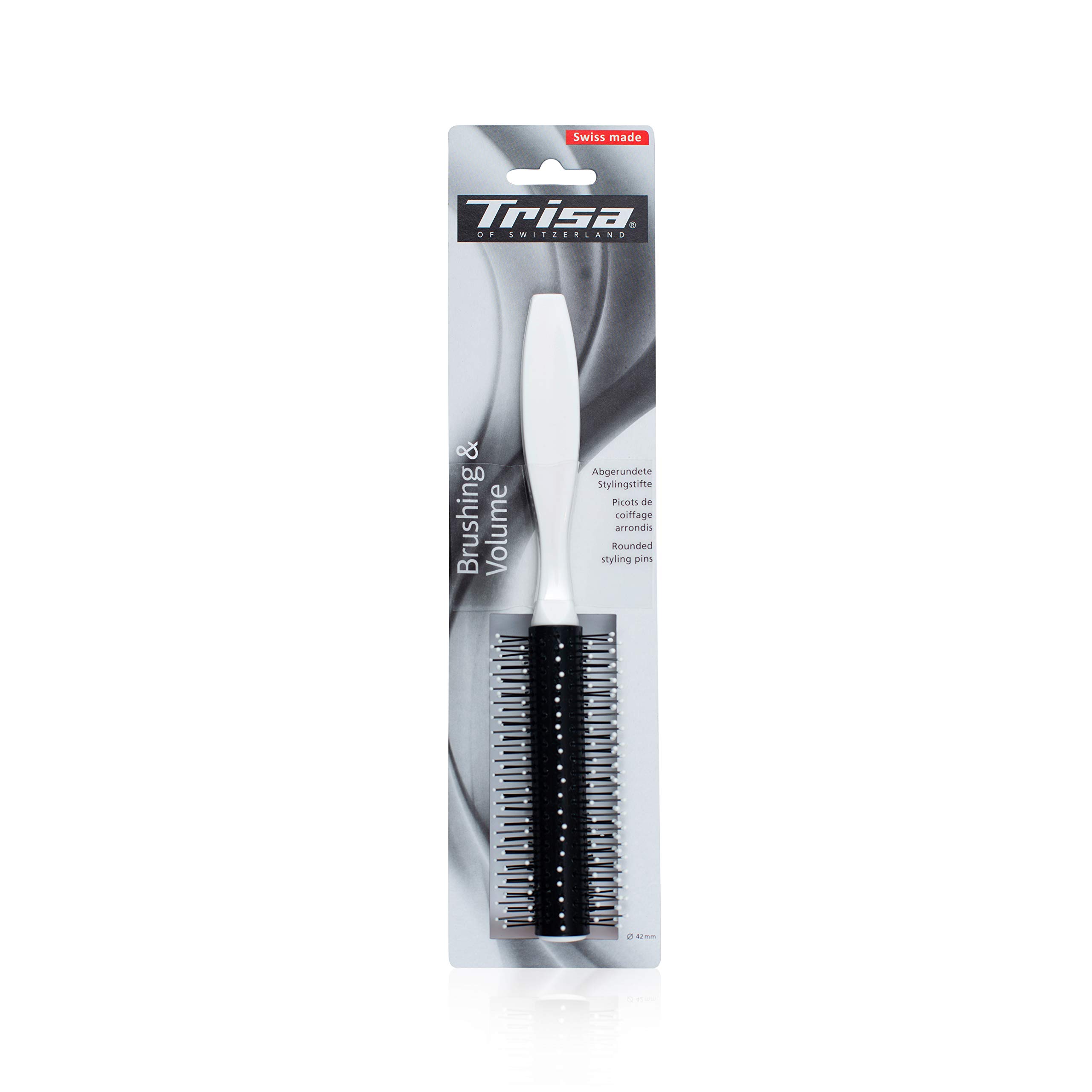 Trisa hairbrush Hair style swiss made detangle