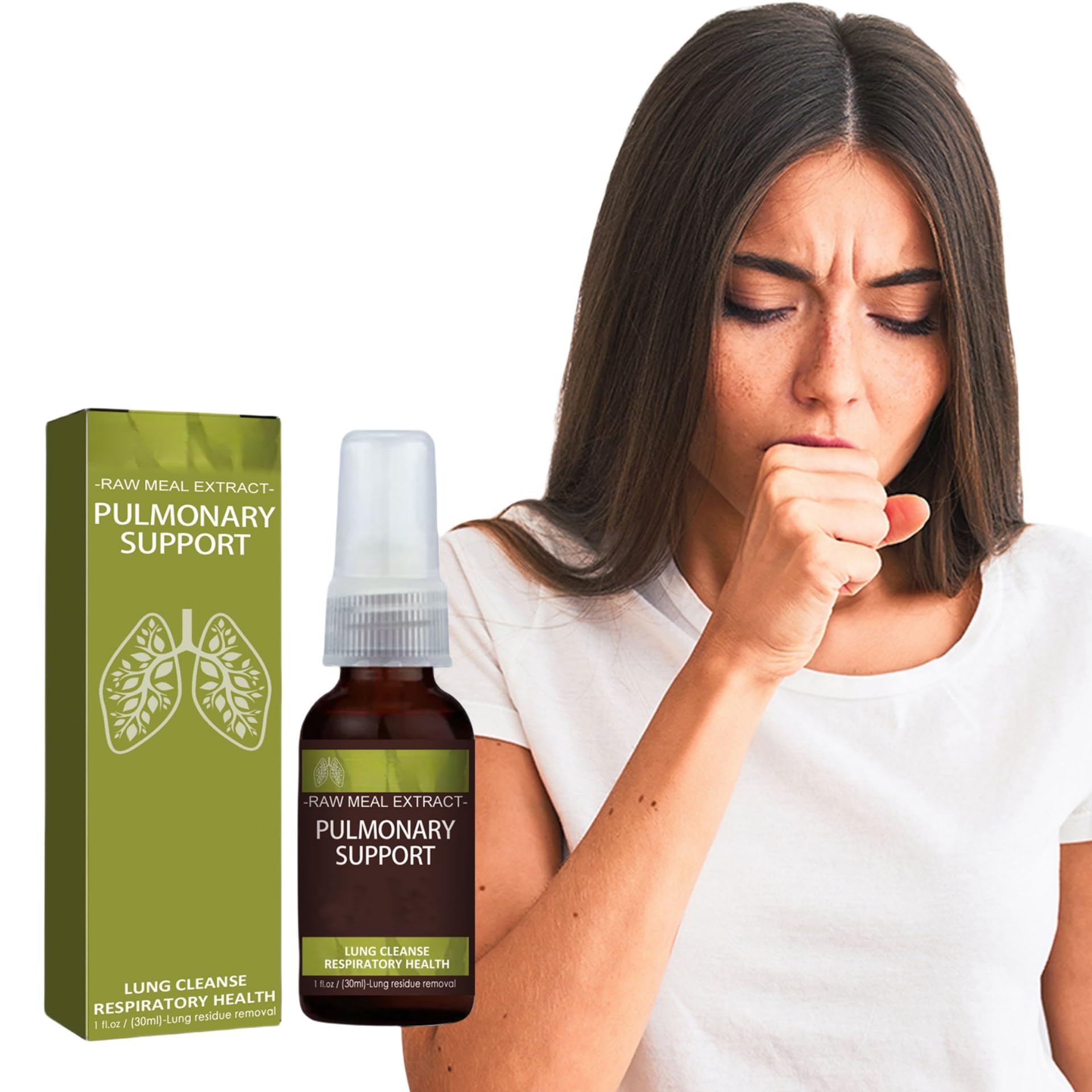 POSICHE Herbal Oral Care Spray 30ml Herbal Repair Spray, Relieves Cough, Phlegm, Dry Throat, Itchy Breath, Relieve Throat Irritation, Freshen Breath Naturally, Complete Mouth Refreshment