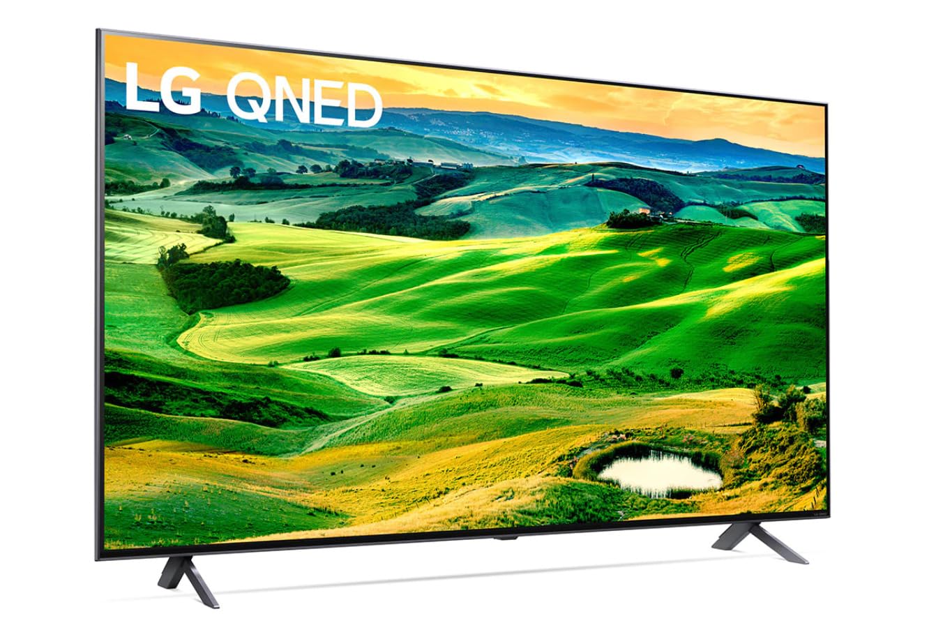 LGQNED80 Series 50-Inch Class QNED Mini-LED Smart TV 50QNED80UQA, 2022 - AI-Powered 4K TV, Alexa Built-In