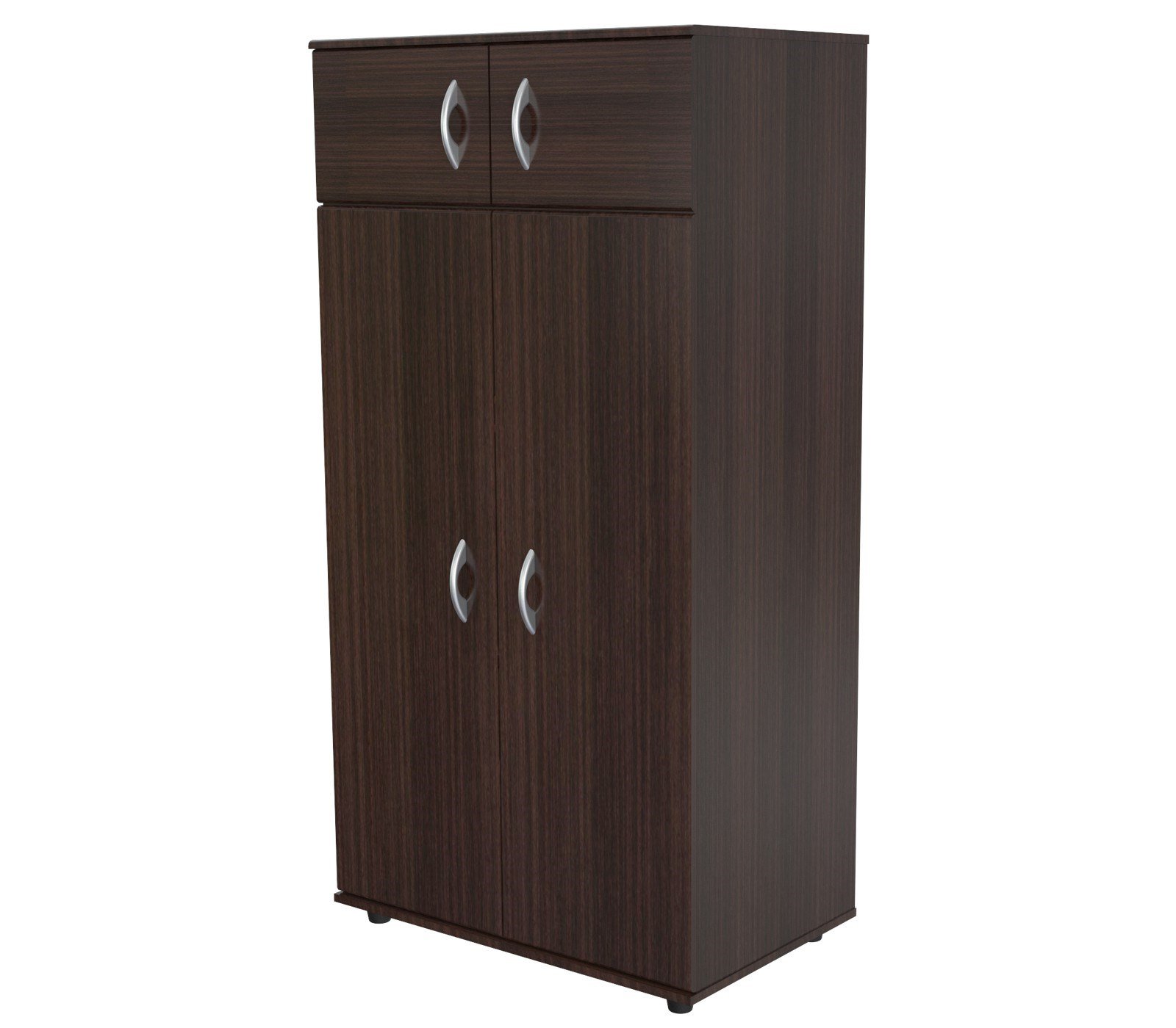 Inval4-Door Armoire Wardrobe, Espresso