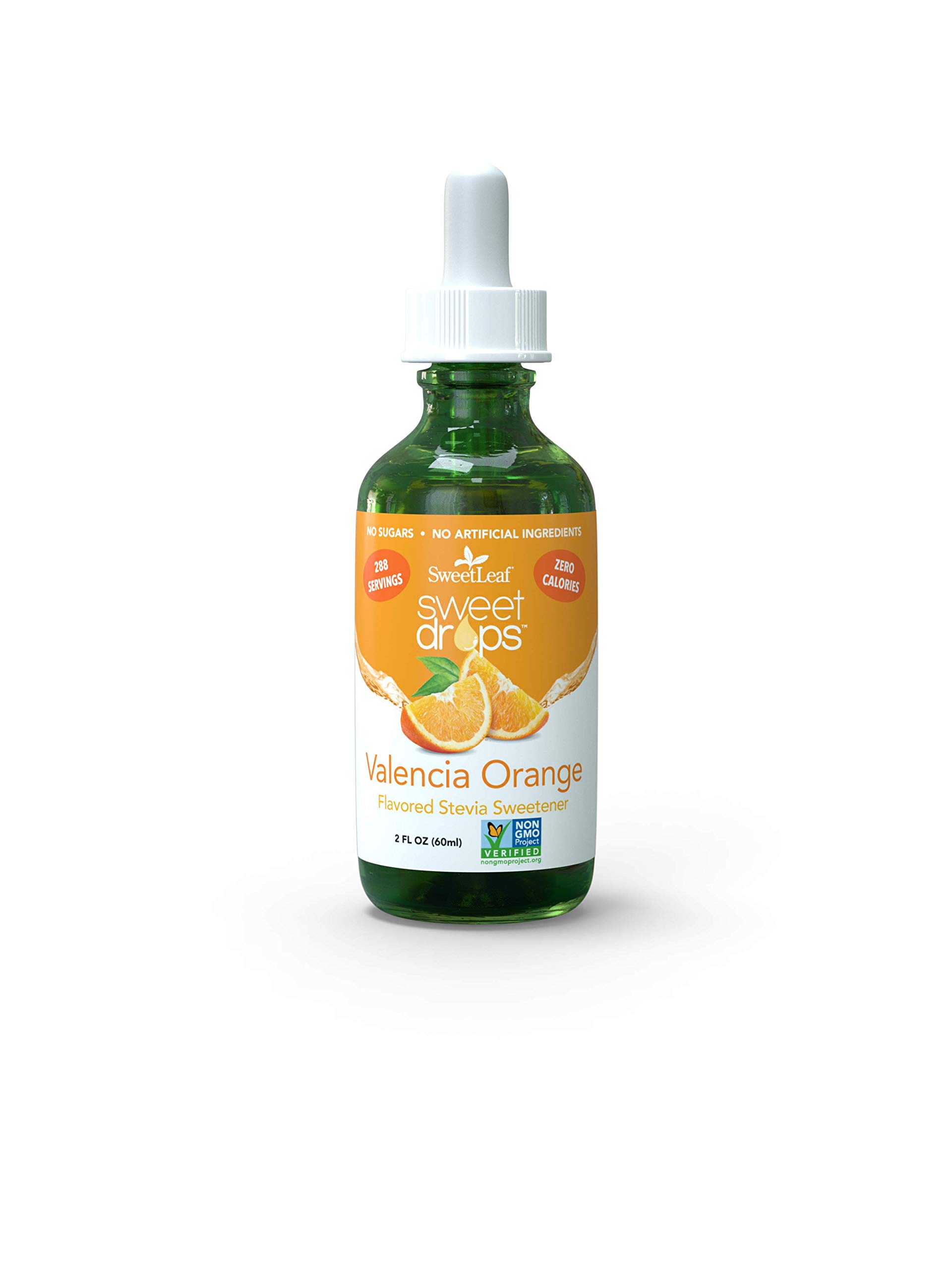 Sweet Leaf Sweet Drops Sweetener Valencia Orange 2 Oz Bottle