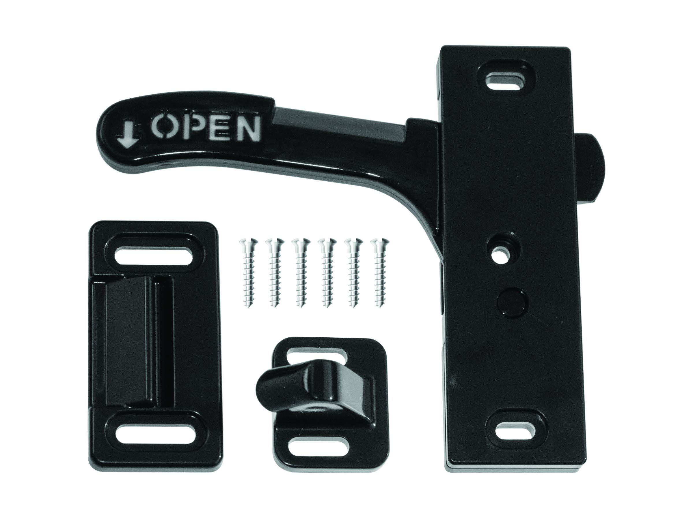 RV Designer E287, Screen Door Latch And Handle Kit, Left Hand, Entry Door Hardware