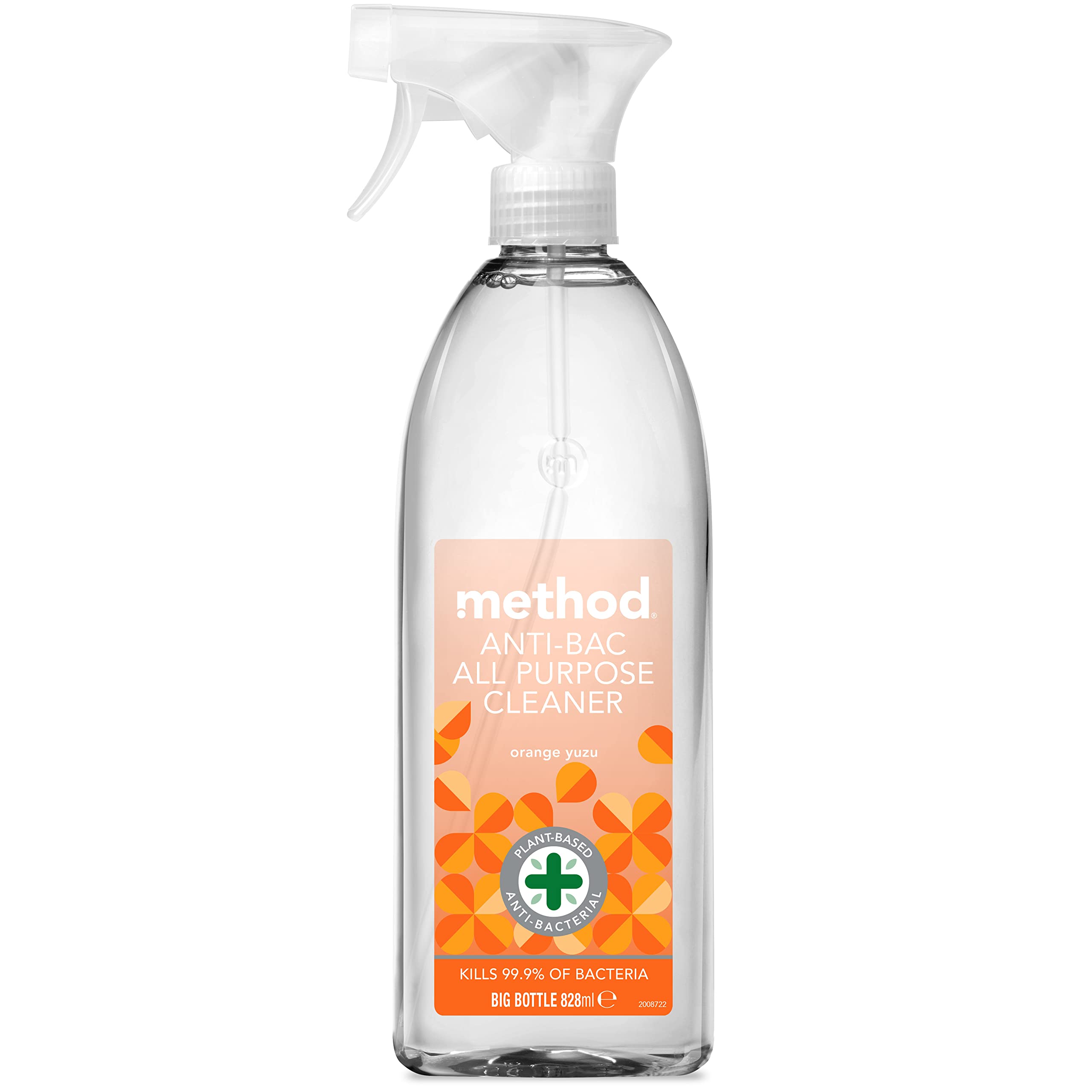 METHOD - Antibacterial All purpose cleaner, Orange Yuzu, Spray, 828ml