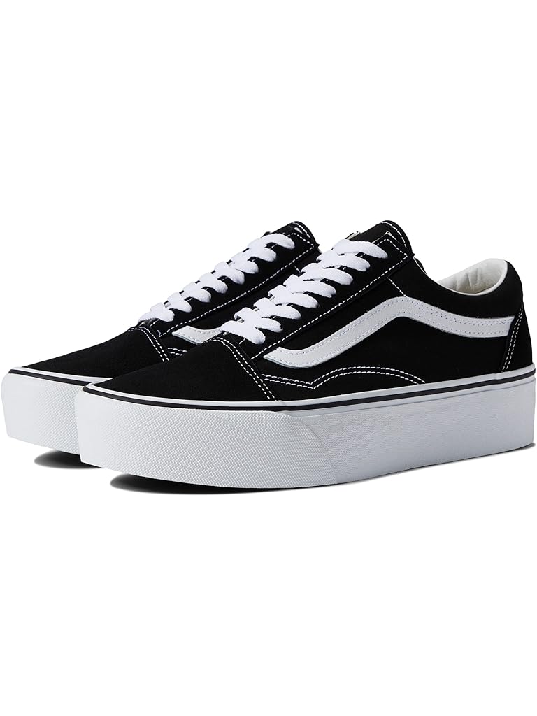 Black Vans Old Skool Stackform