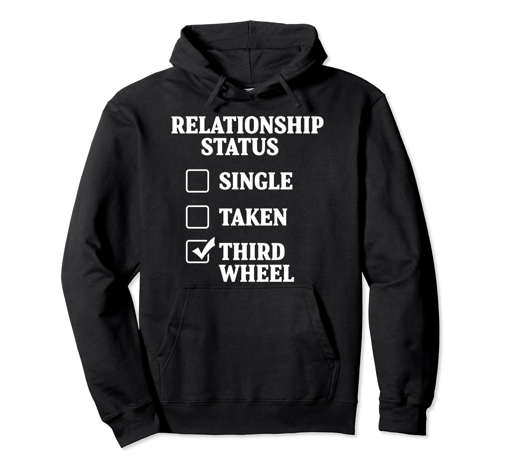 Professional Third Wheel Status Dating Humor Sarcasm Pullover Hoodie