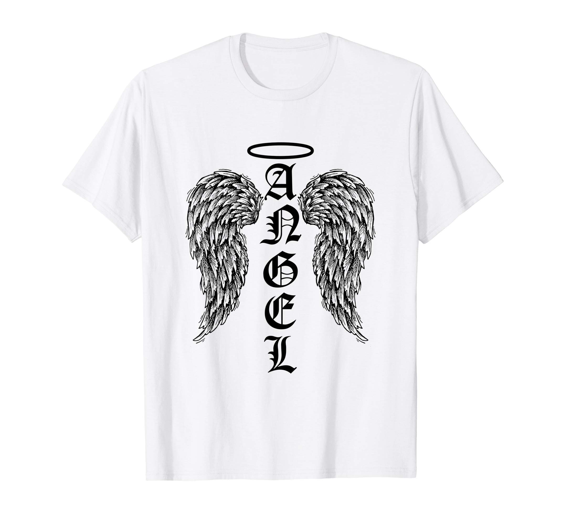 UAB KIDKISAngel Wings Halo Feathers God Awesome Funny Gift T-Shirt