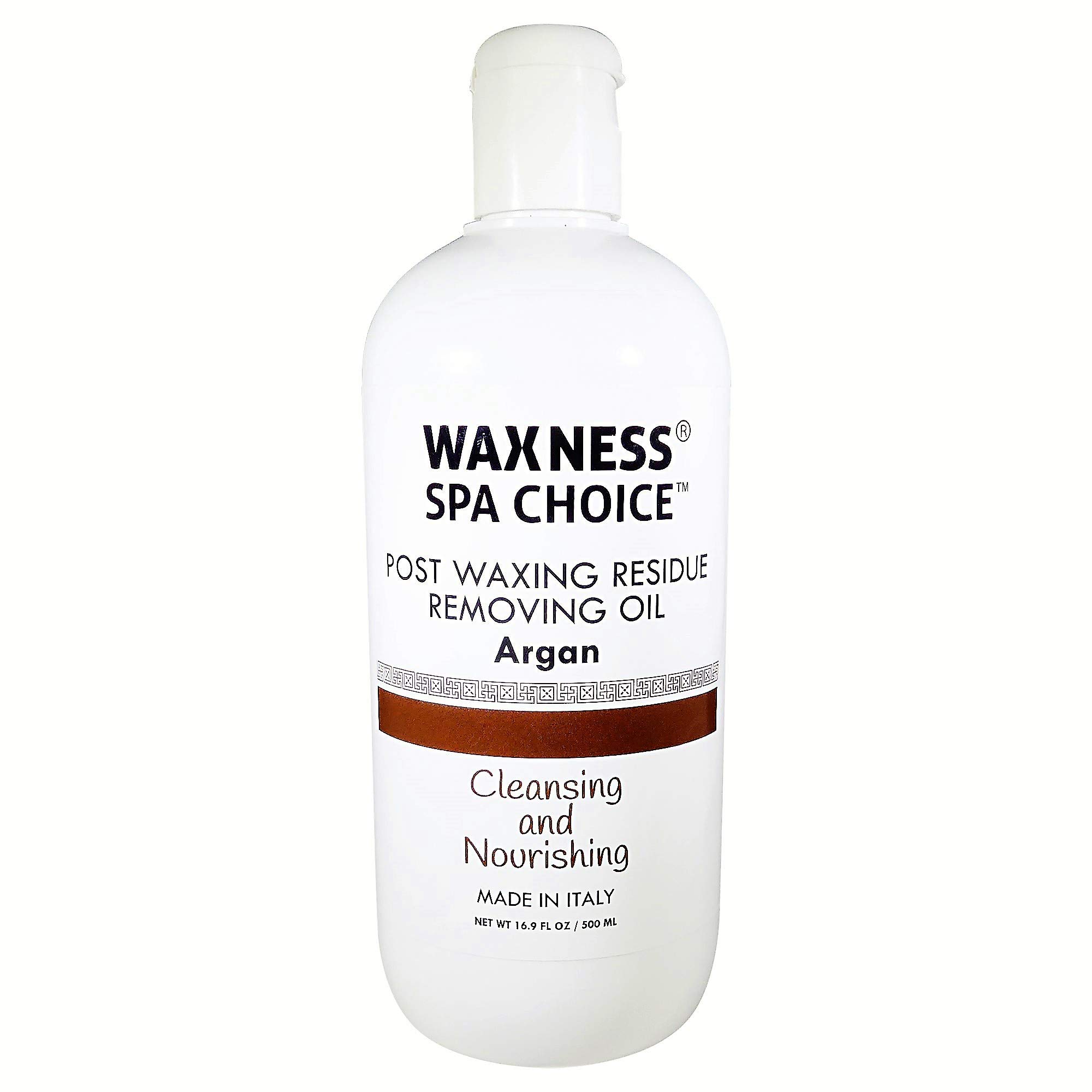 Waxness Post Waxing Residue Removing Oil Argan 16.9 fl oz / 500 ml