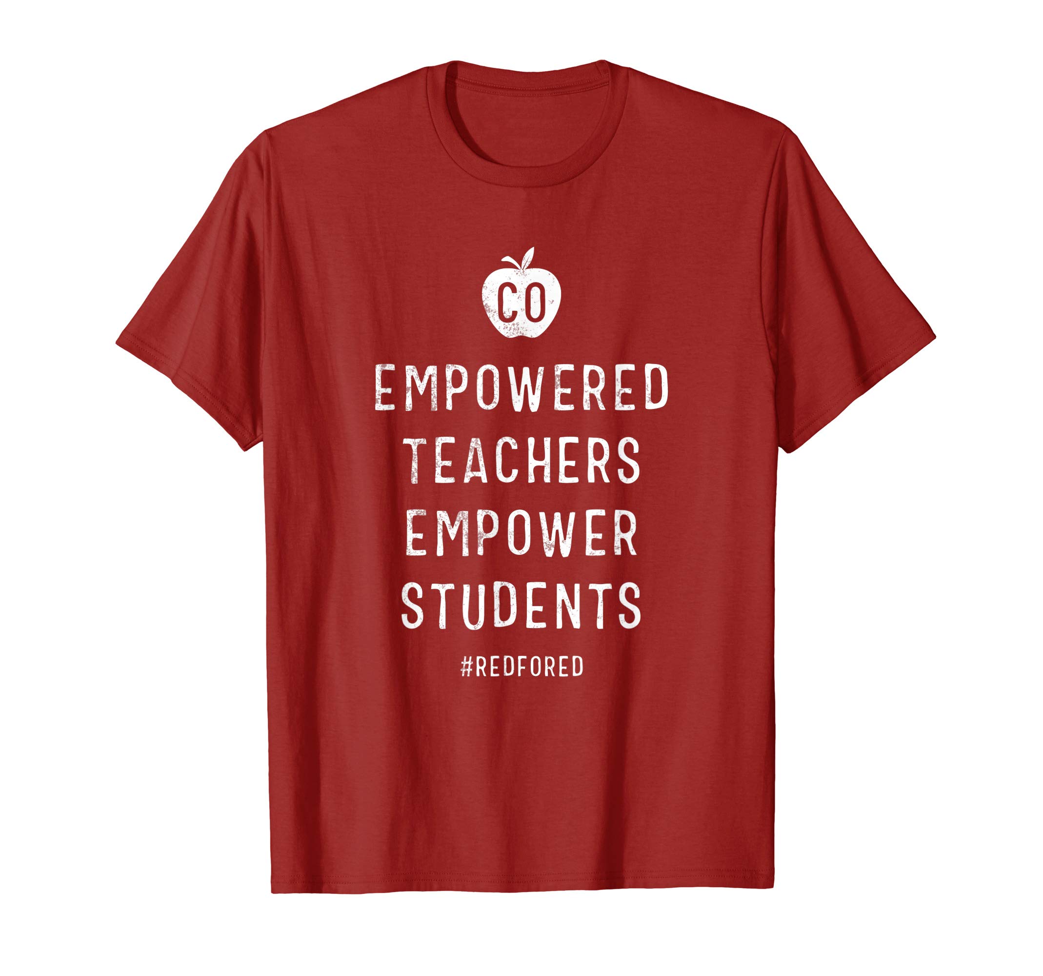 Red For Ed Colorado Empowered Teachers Empower Students T-Shirt