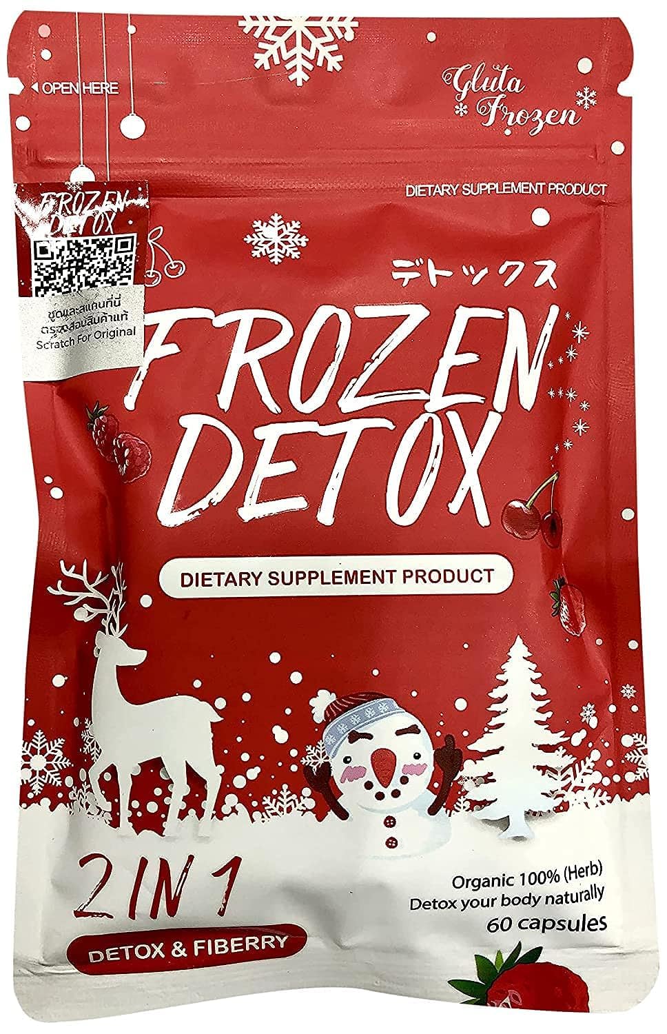 GLUTA FROZEN Detox Dietary Helps Excretory System