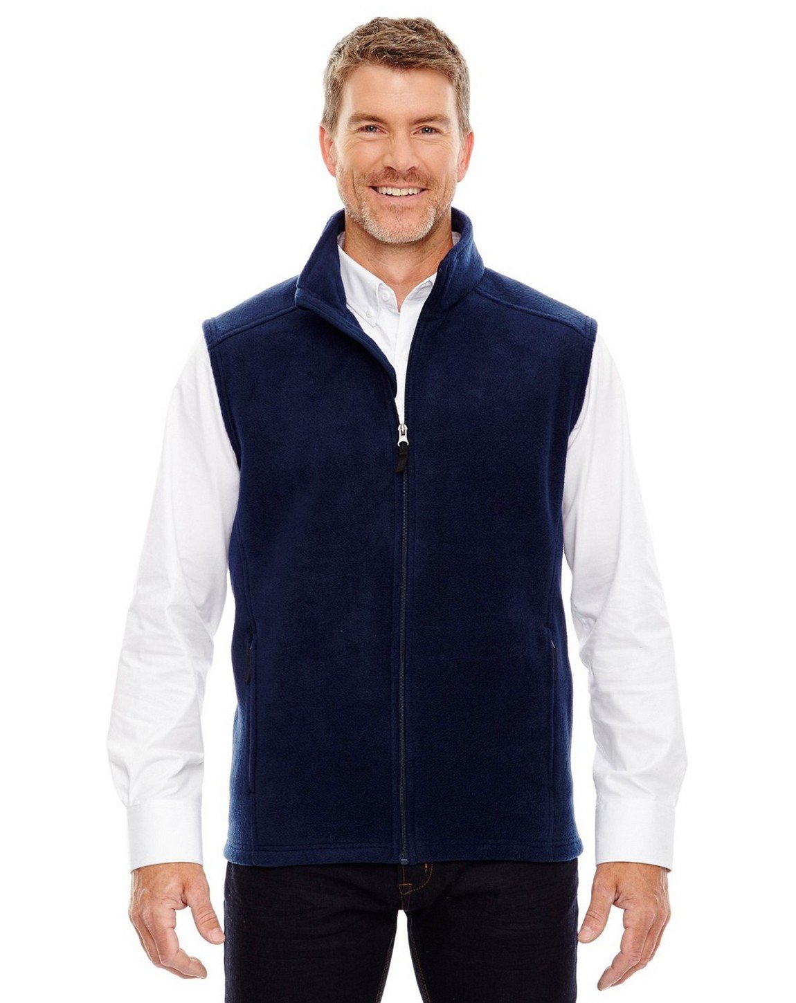 Ash City Core 365 Journey Men's Tall Zipper Fleece Vest