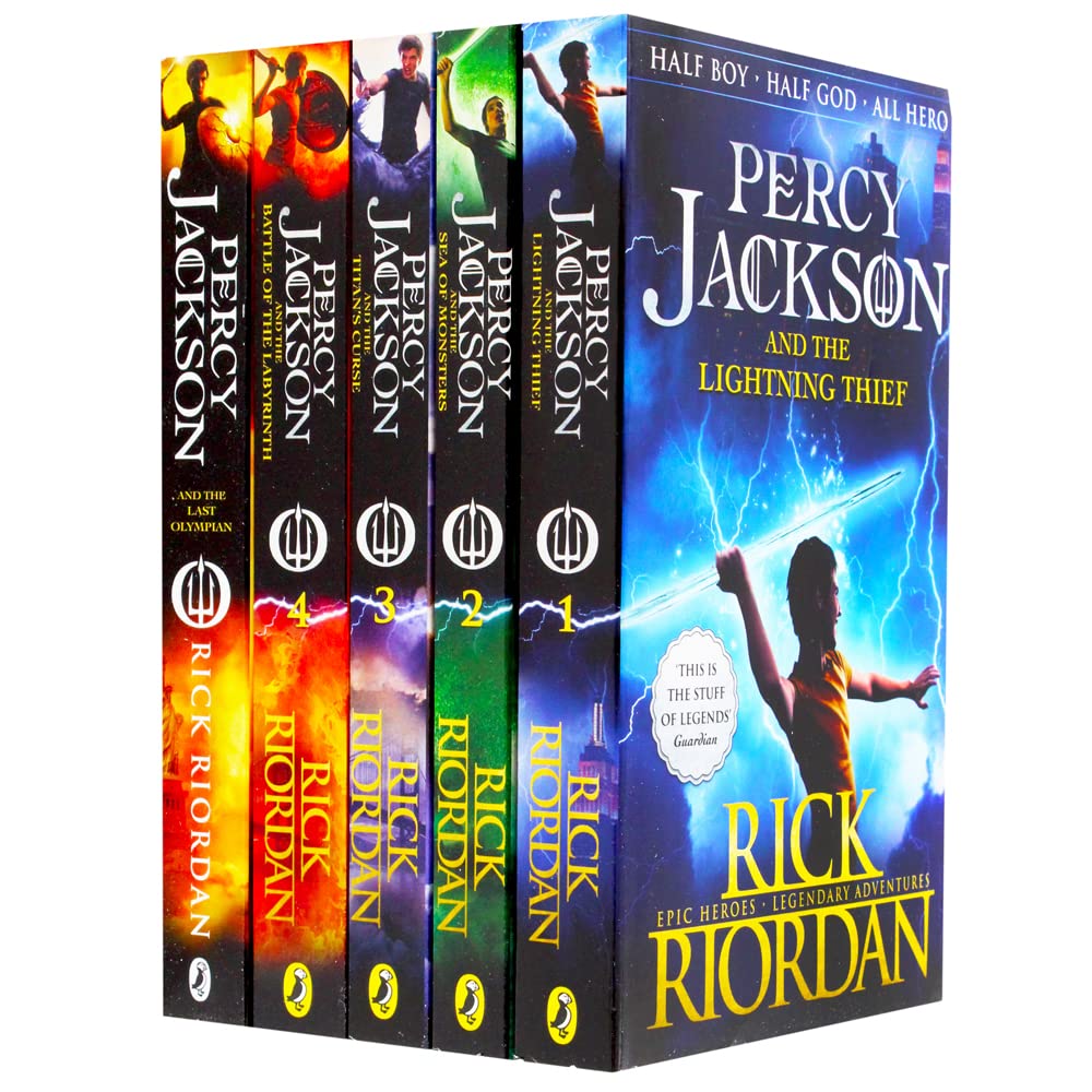 Penguin Books Ltd Percy Jackson: 5 Book Collection Paperback – 1 Jan. 2018