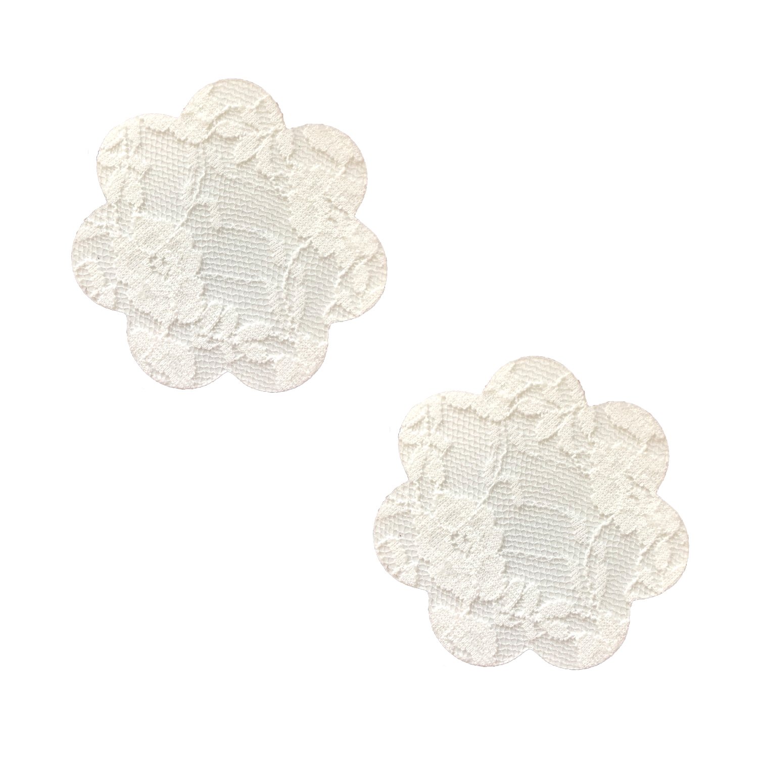 Neva NudeOff White Lace Petal Nipztix Pasties Nipple Covers