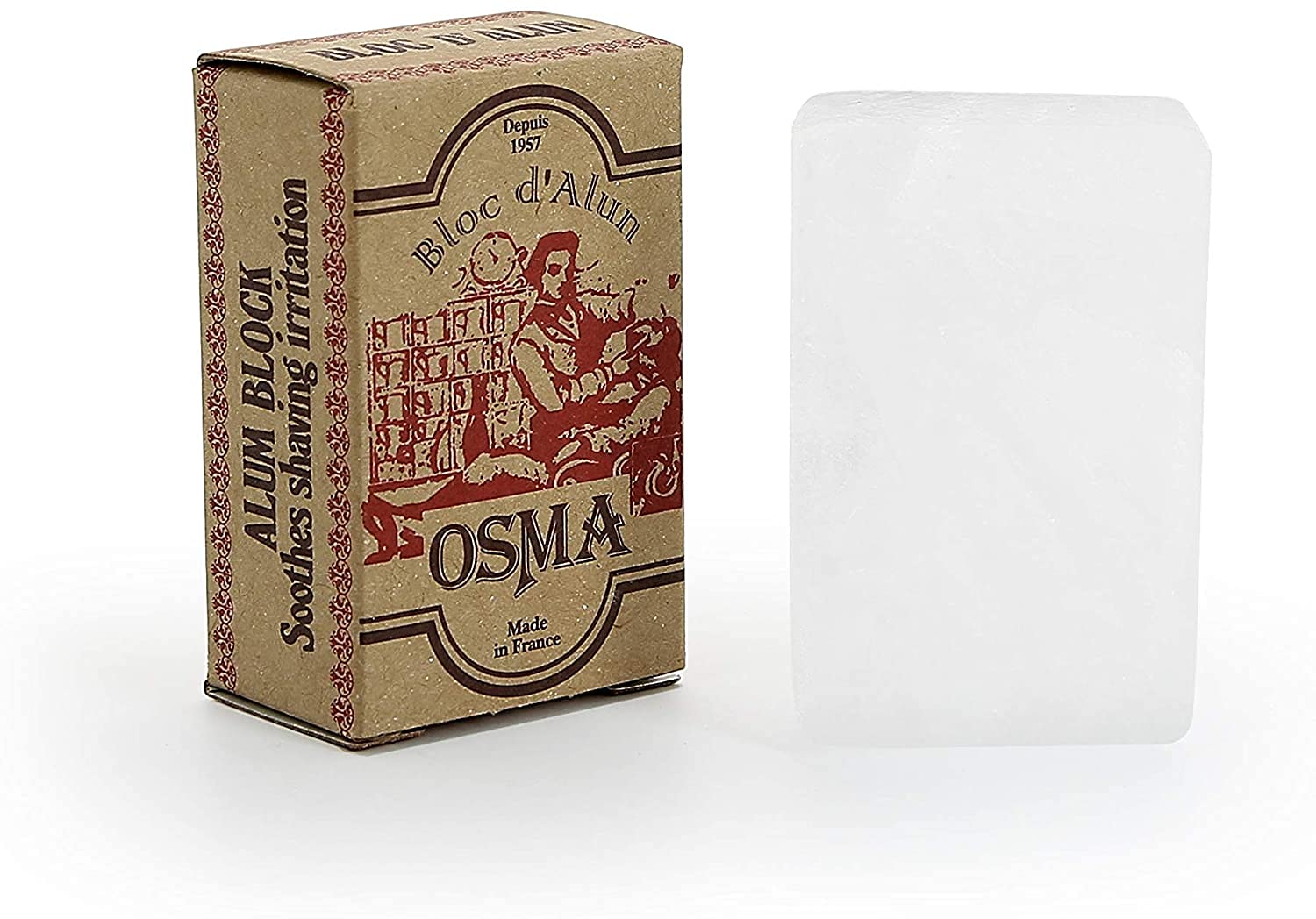 Bizzico Osma Laboratoires,White Bloc - Alum Block 75g