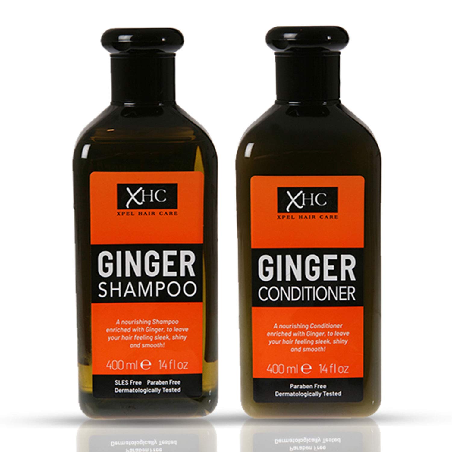 XHC Xpel Hair Care Ginger Shampoo and Conditioner Combo, 400ml