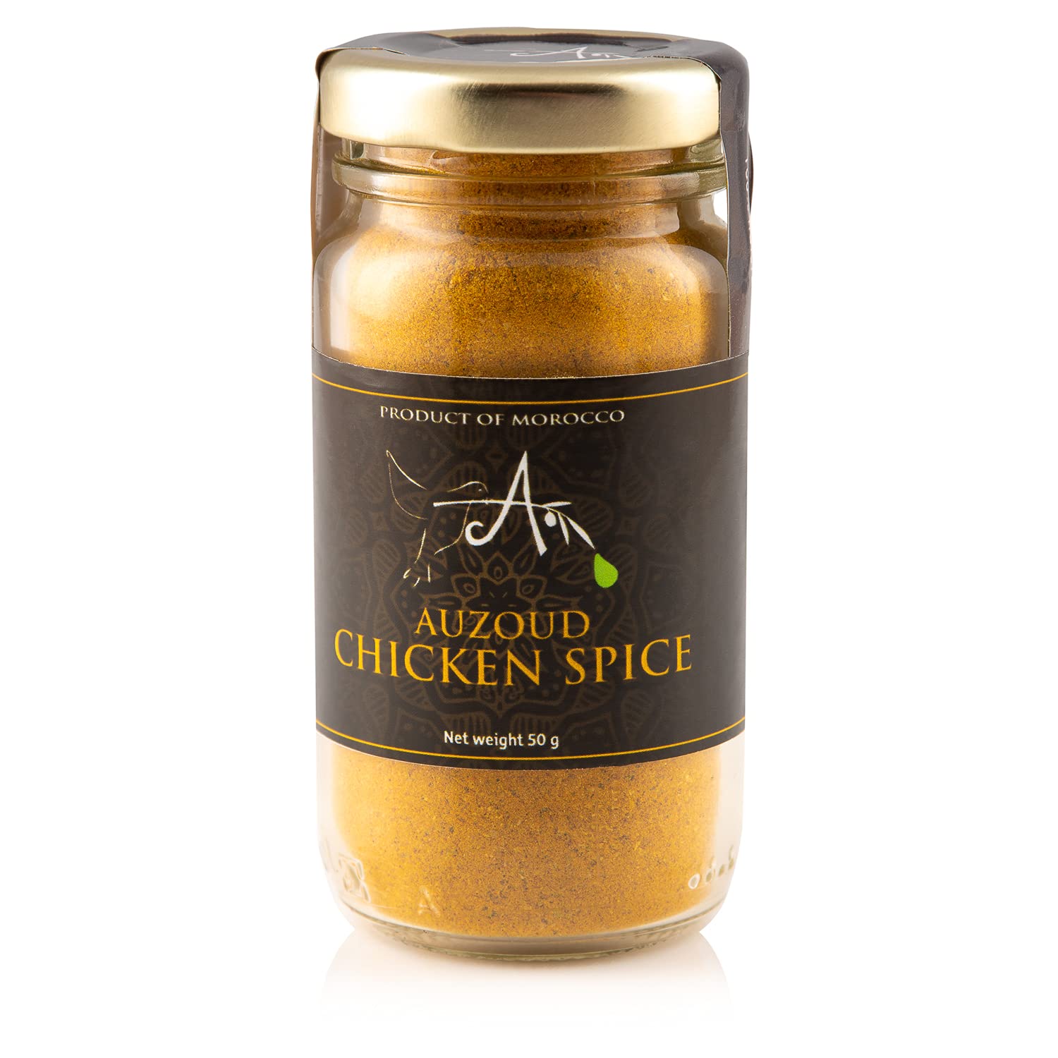 Auzoud Chicken Spice Blend, Support North African Women, 100% Natural, 50 gr (1.76 oz)