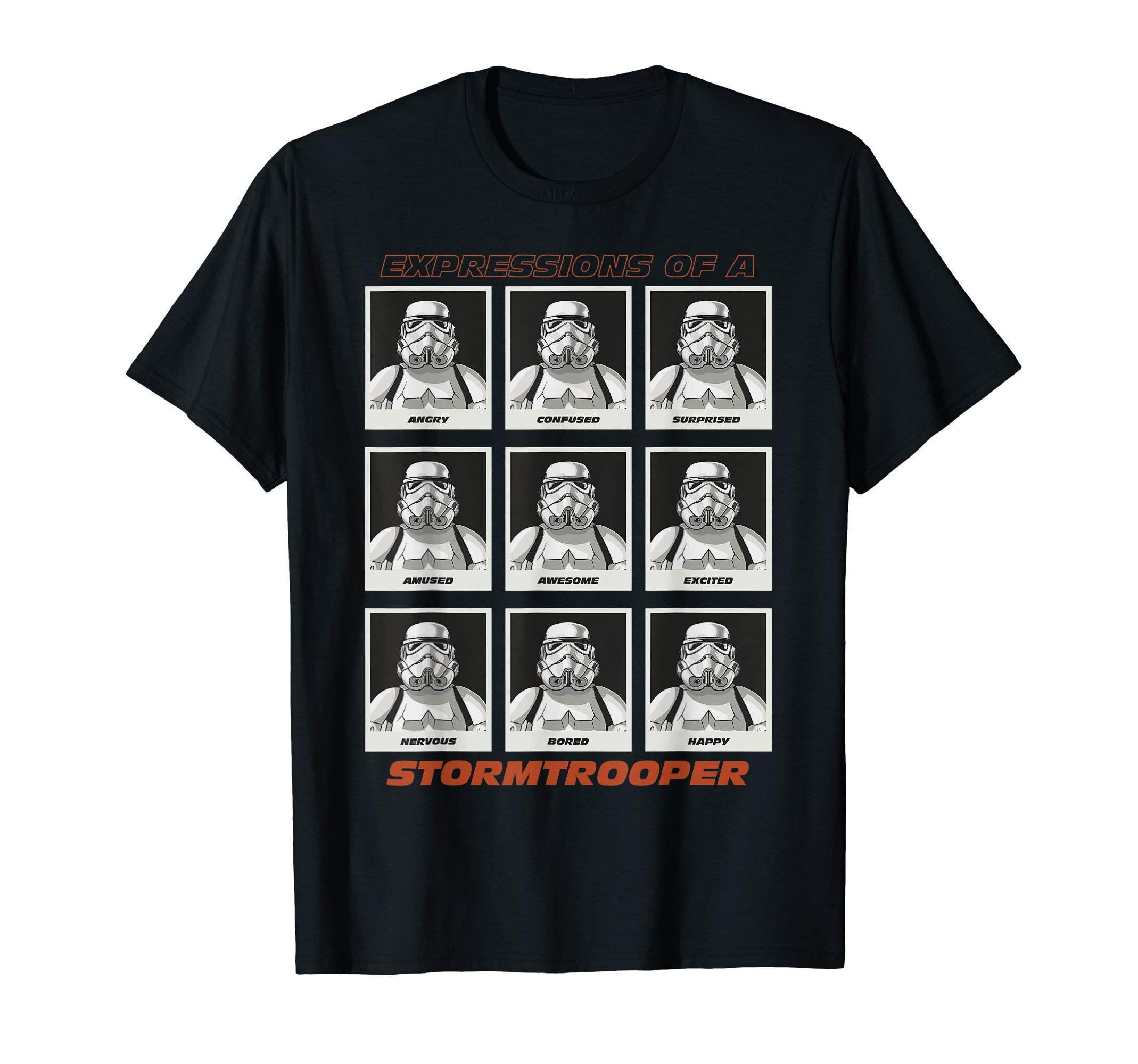 STAR WARSExpressions of a Stormtrooper T-Shirt