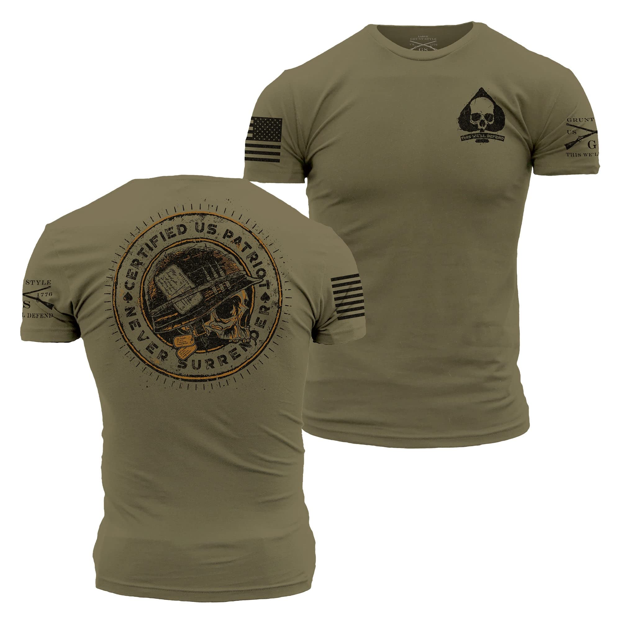 Grunt Style Patriot Seal Men's T-Shirt