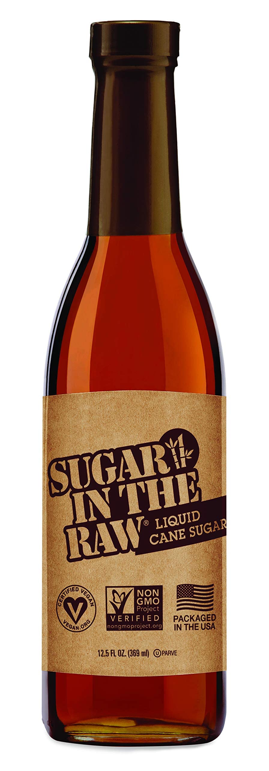 Sugar In The Raw Liquid Turbinado Cane Sugar, 12.5-Ounce Glass Bottle