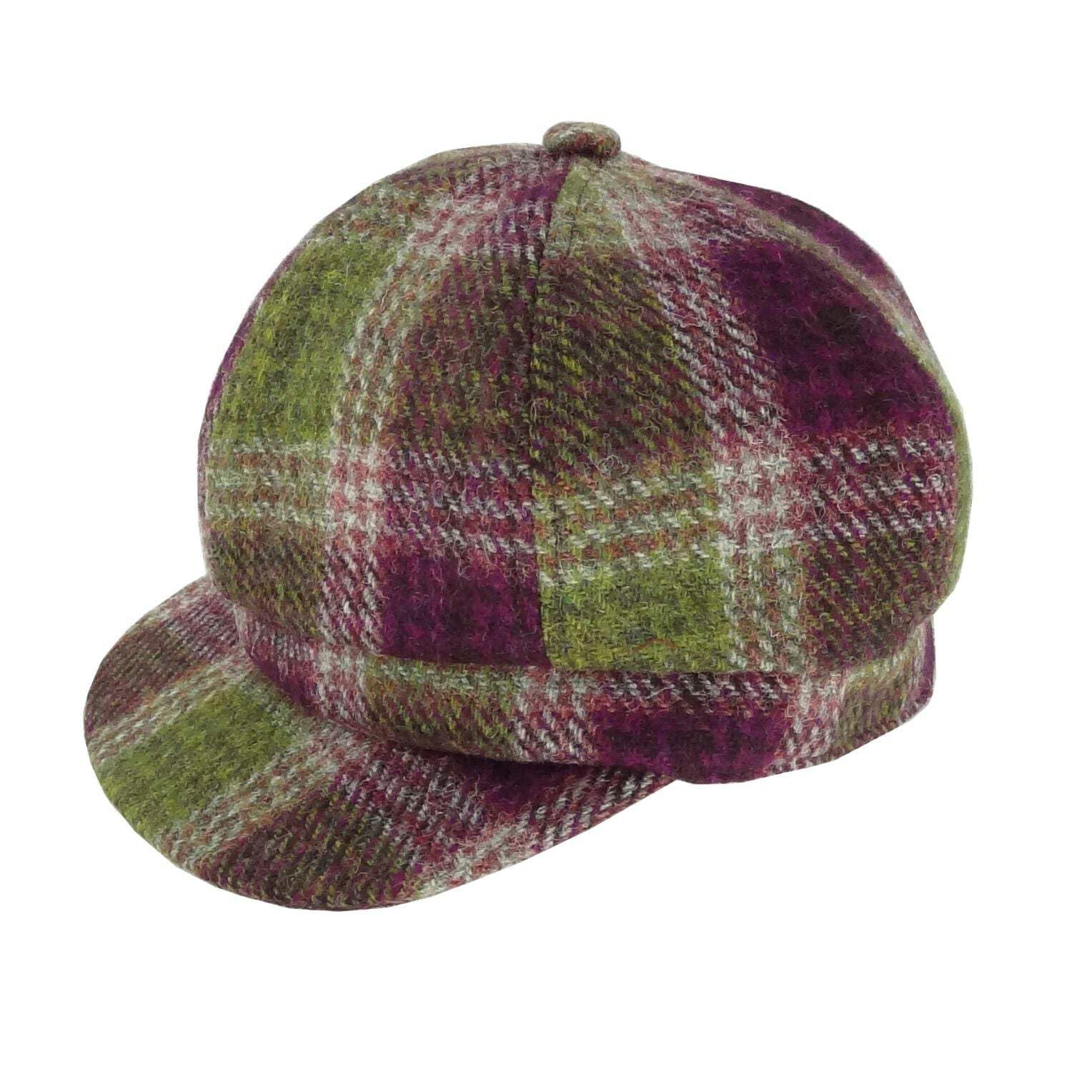 Glen AppinHarris Tweed One Size Ladies Cap Birthday Gift All Seasons Wear