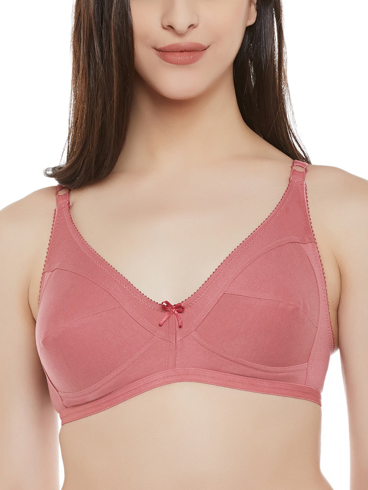 CloviaWomen's Non-Padded Non-Wired Full Cup Bra