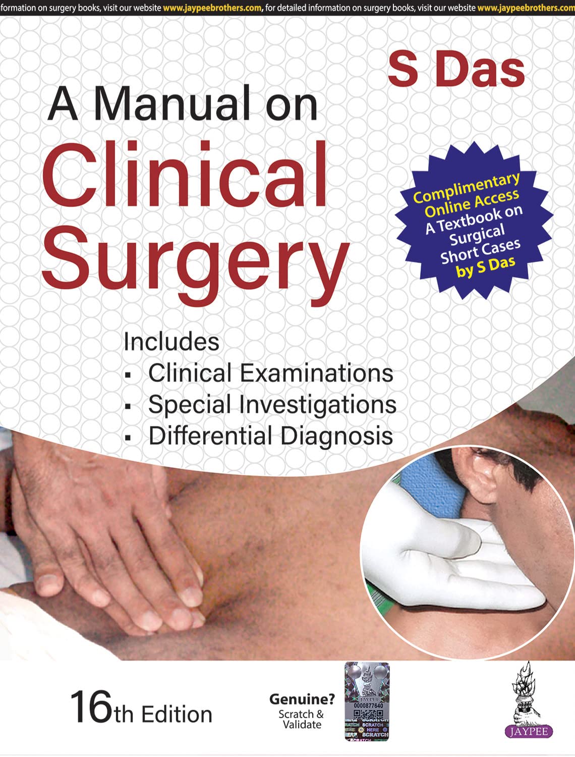 A Manual on Clinical Surgery Paperback – 5 December 2022