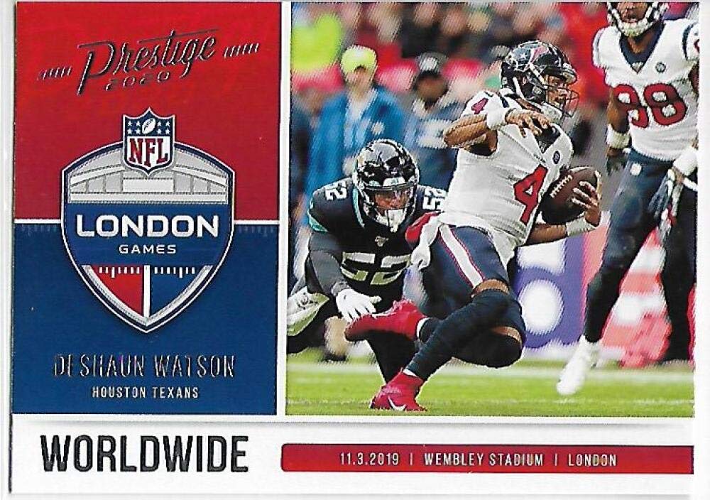 Football NFL 2020 Panini Prestige Worldwide #7 Deshaun Watson NM Near Mint Texans