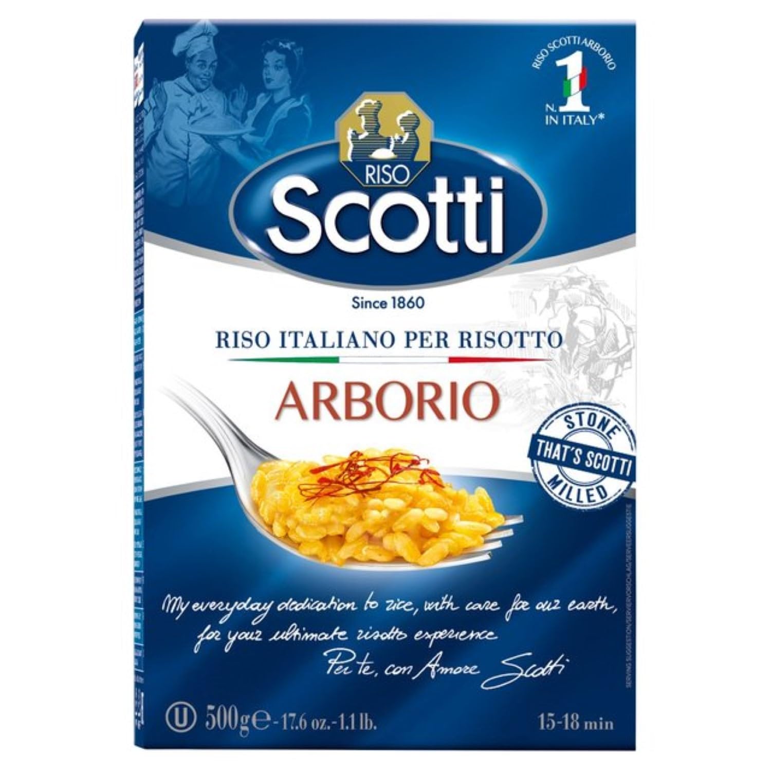 Riso Scotti Rice Arborio Rice - 500 gm (White)