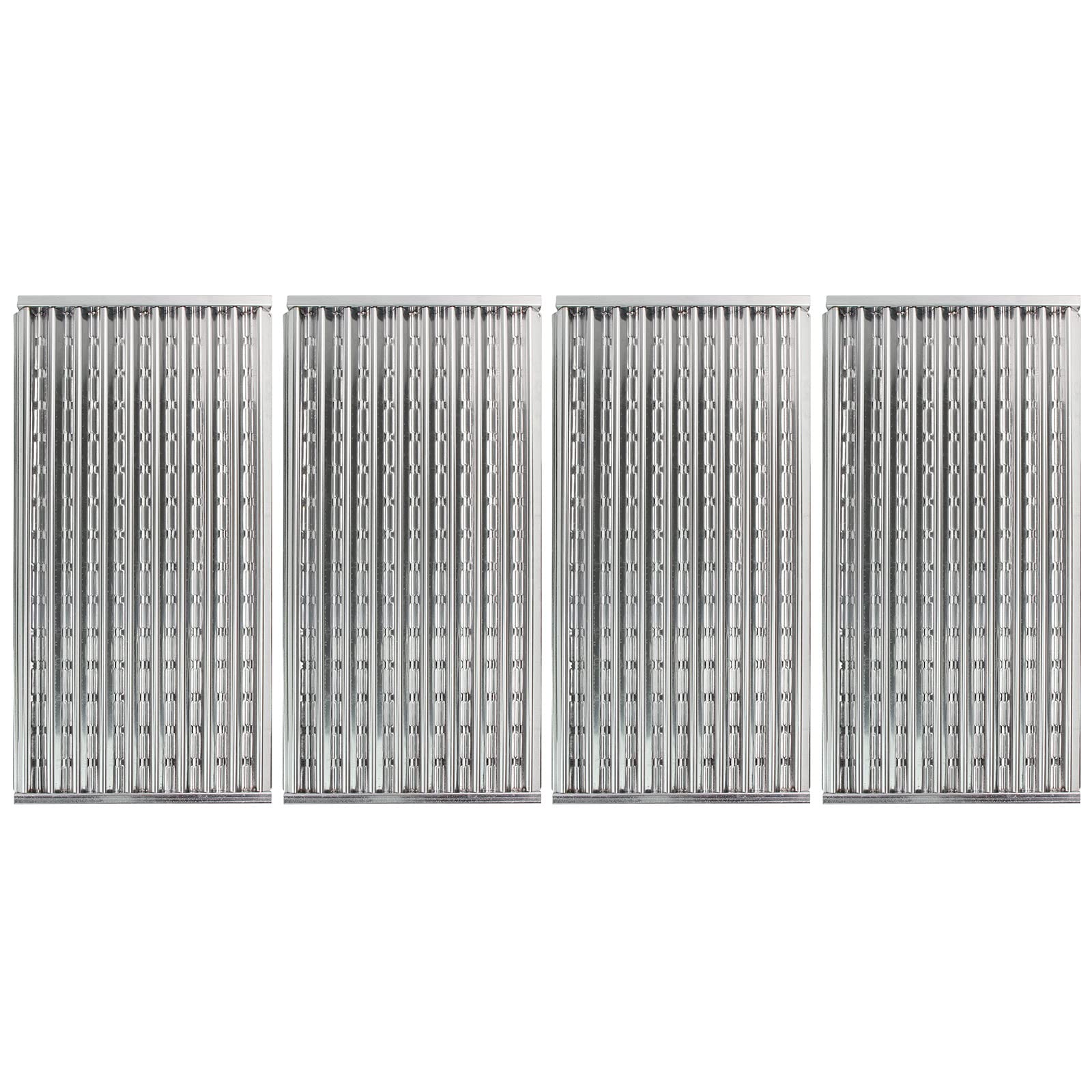 Hongso18 3/8" Stainless Steel Tru-Infrared Emitter Grates for 4 Burner Charbroil Grills Pre-2015 Models, 463271315 463271314 463241414 463241413 463271313 466241413, 4-pk