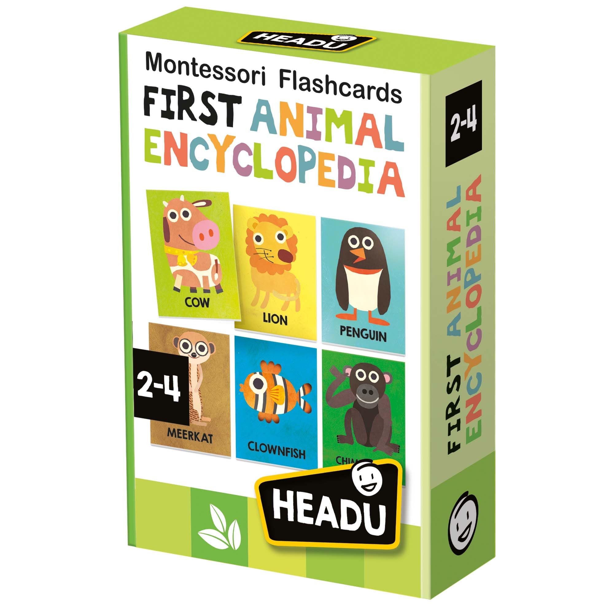 Headu - Montessori Flashcards, Animal Encyclopedia, Toddler Learning Toys, Educational Games, Learning Resources, Age 2-4 years