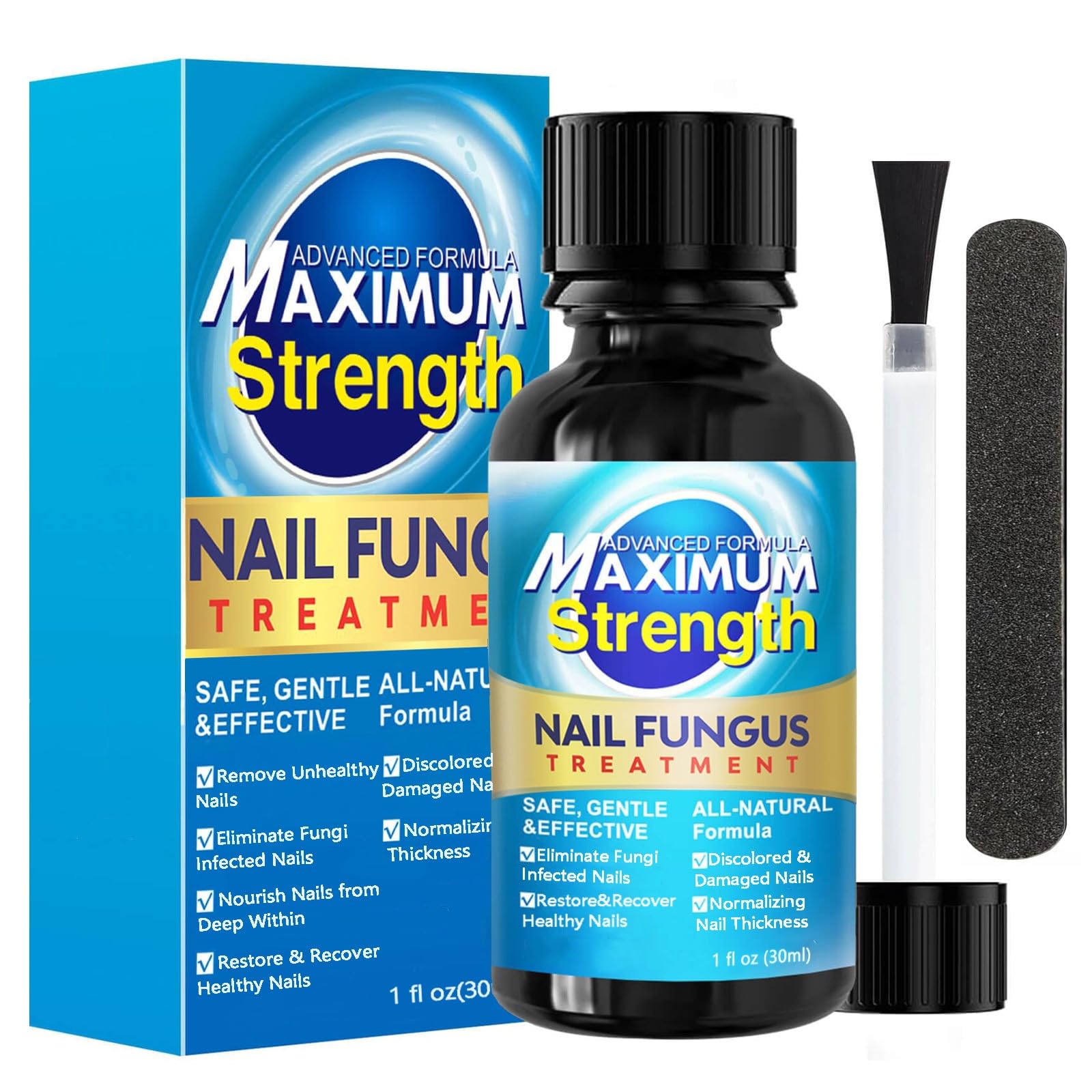 Toenail Fungus Treatment, Toenail Fungus Treatment Extra Strength, Nail Fungus Treatment for Toenail, Toe Nail Fungus, Treatment Extra Strength, Nail Fungus Treatment, Safely and Gently - 30ml