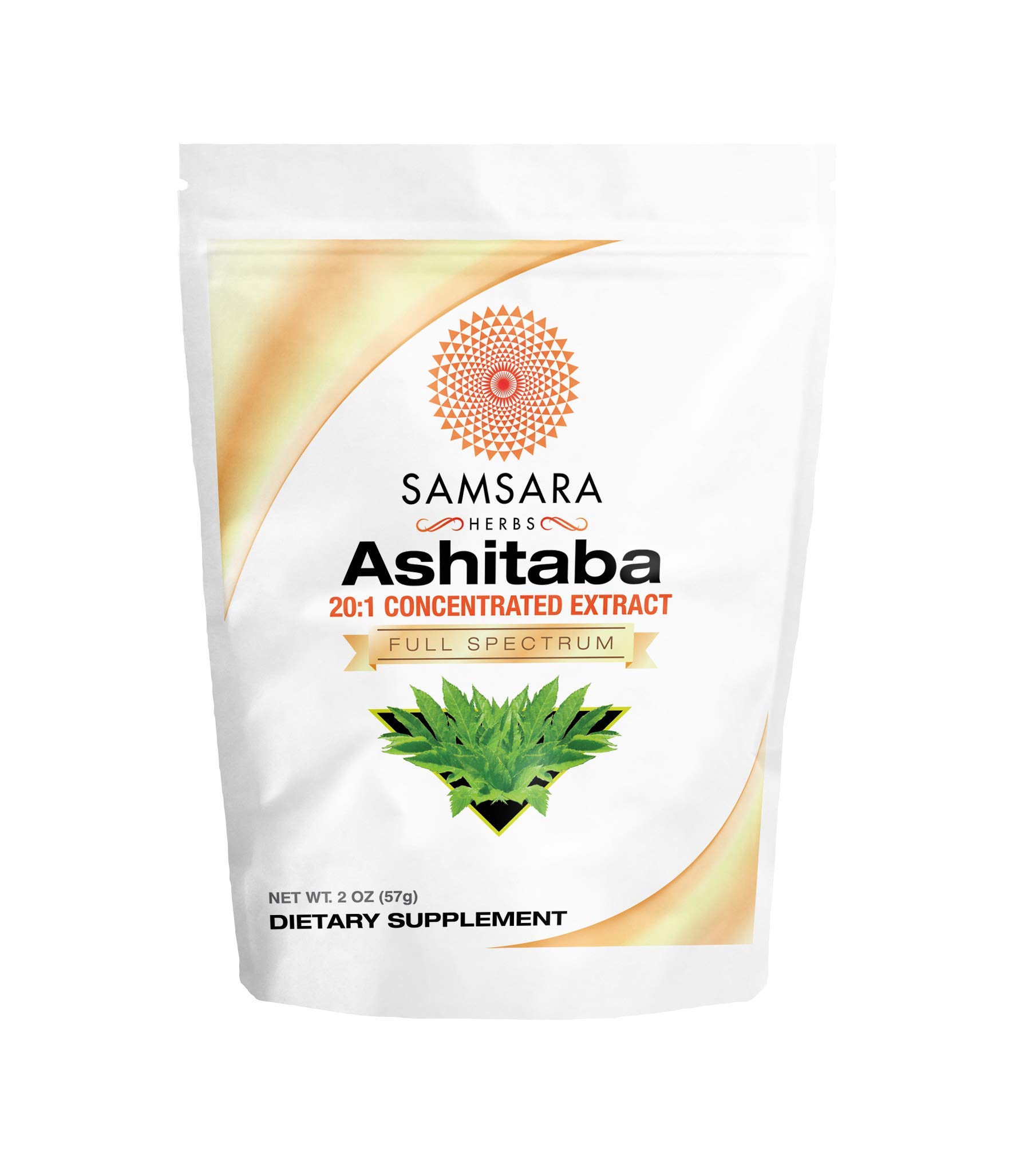 (60ml) - Ashitaba Extract Powder (60ml / 57g) 5:1 Concentrated Extract