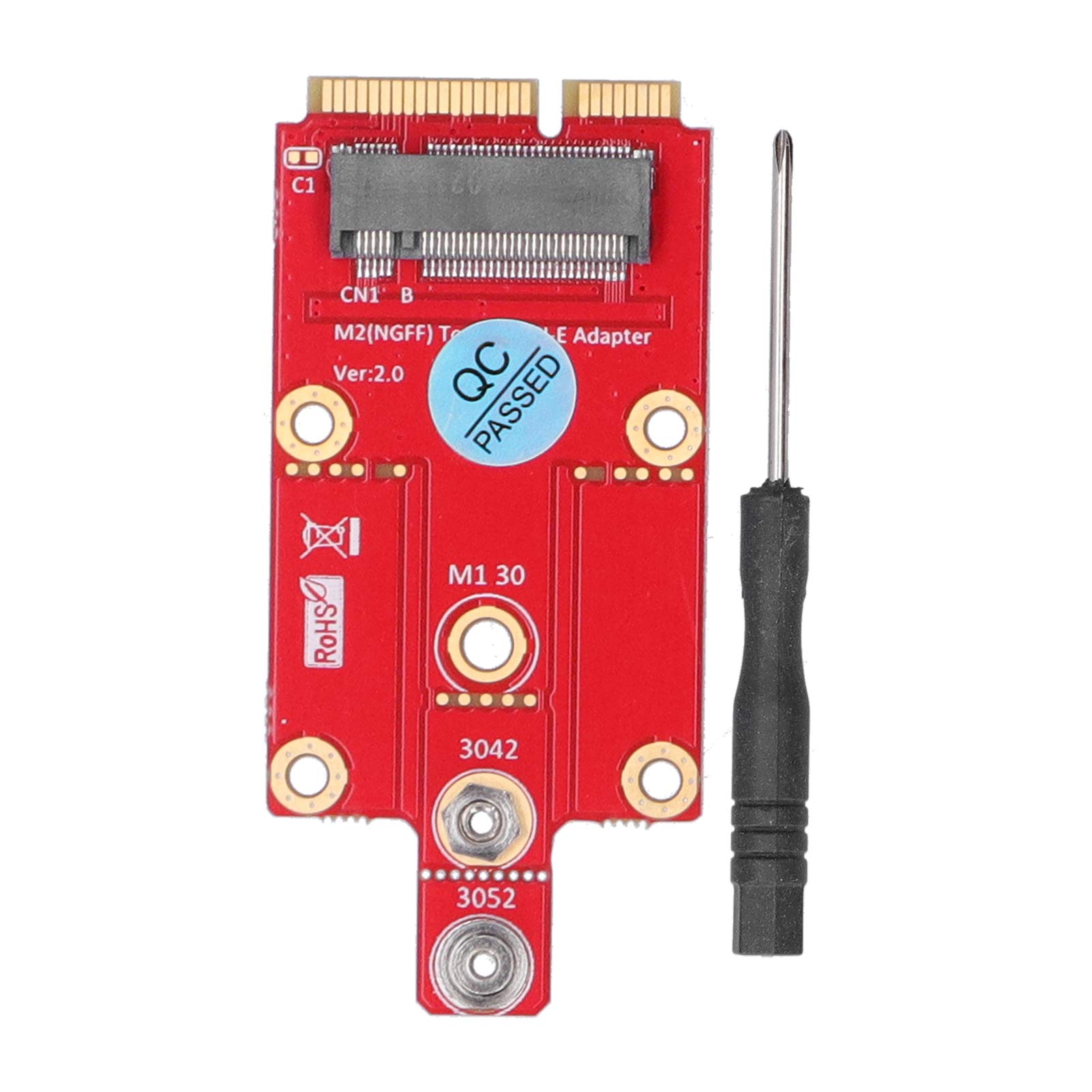 PCI‑E Adapter,M.2 B Key to Mini PCI‑E Card,Compitibility,for 3G 4G 5G,Converter Header Expansion Module,Support M.2 Card with USB Interface